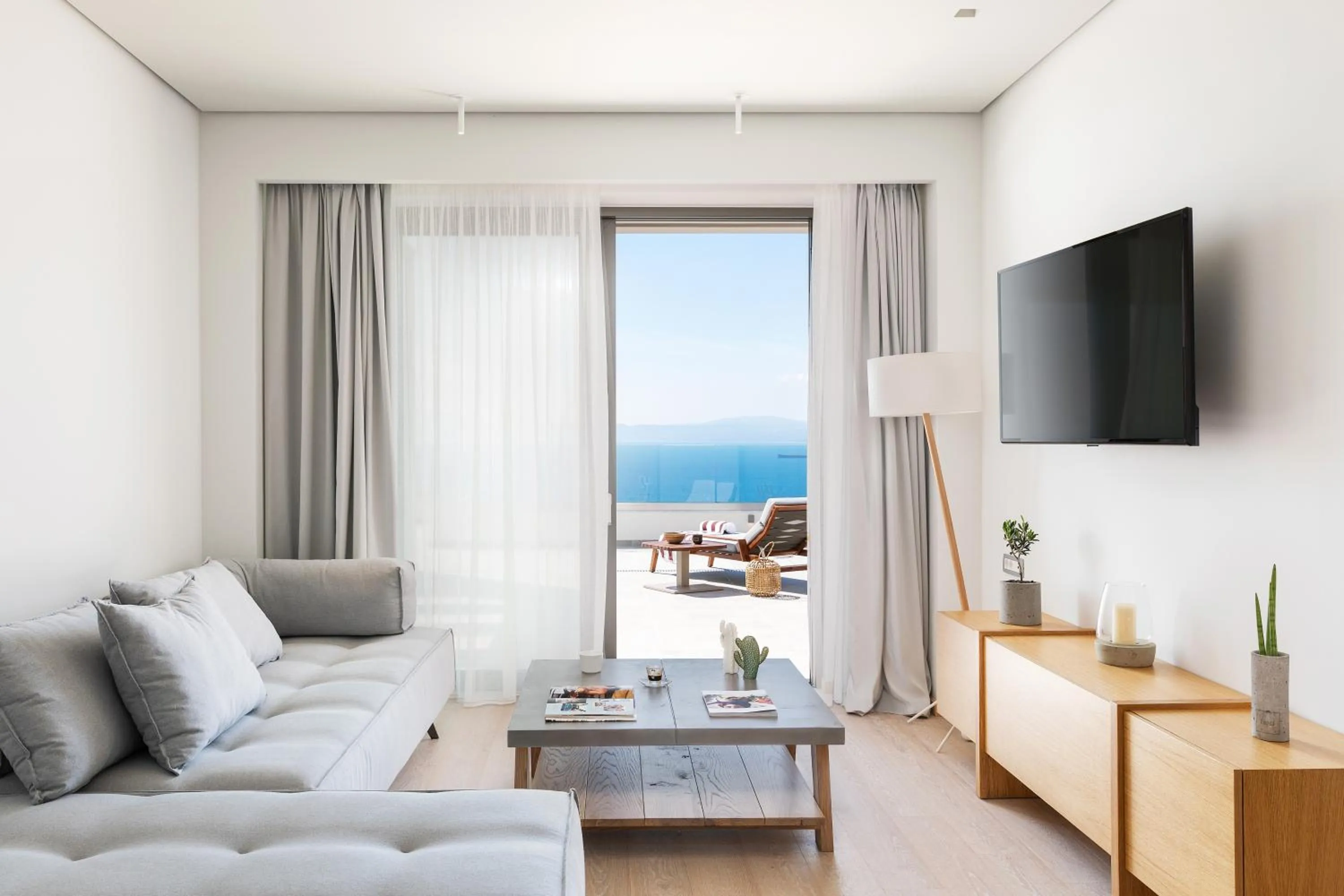 Living room in Messinian Icon Hotel & Suites