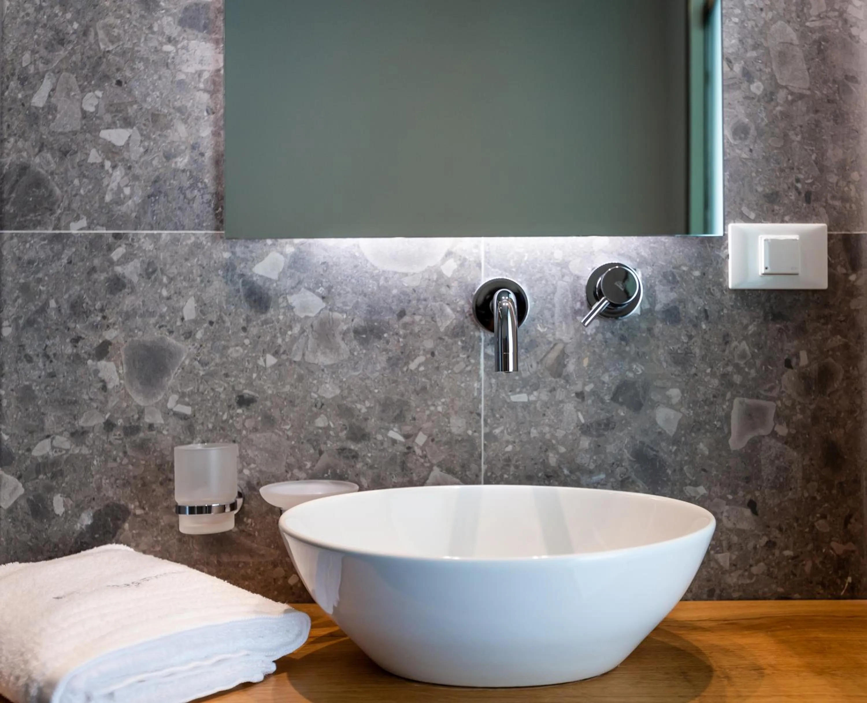 Bathroom in Messinian Icon Hotel & Suites