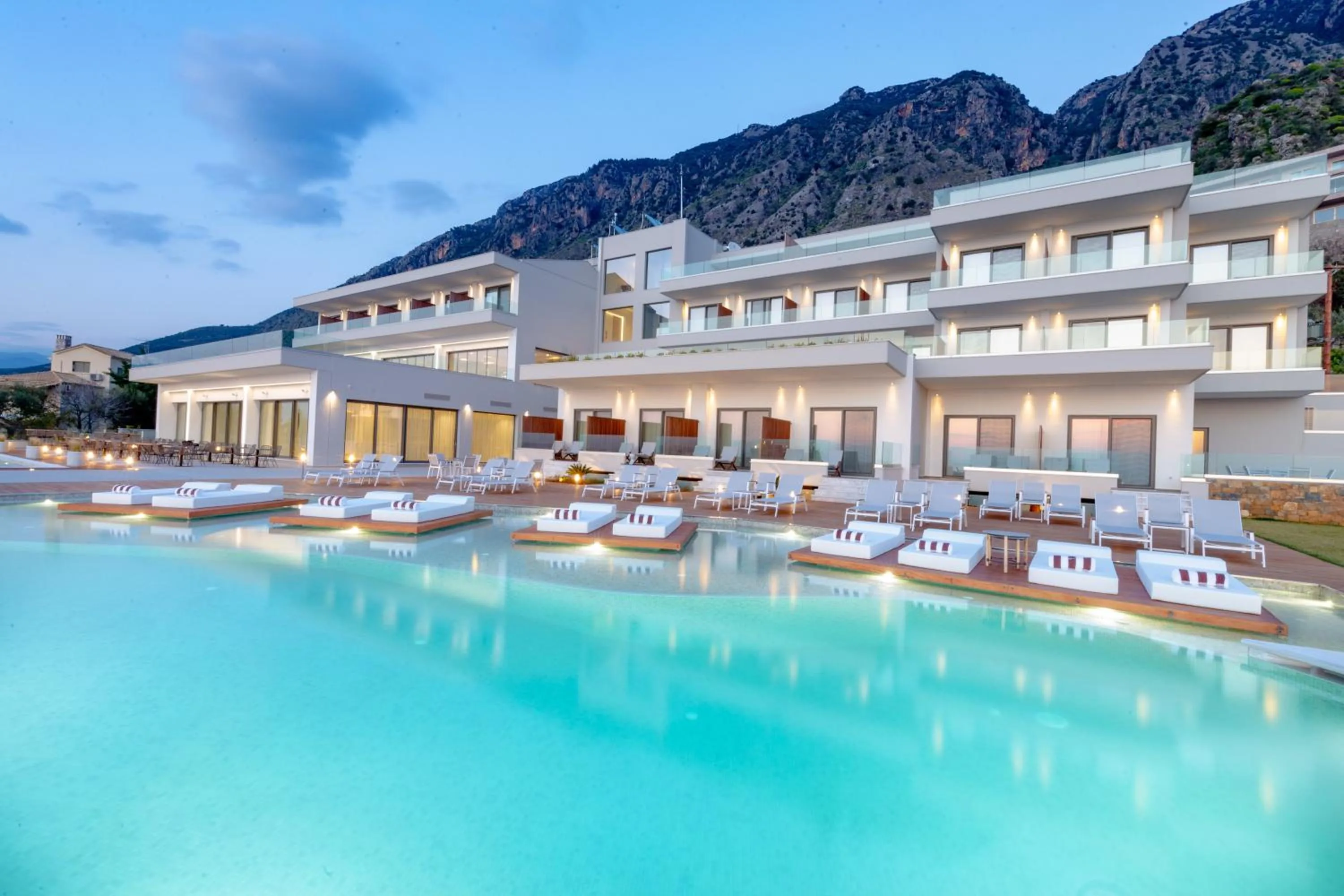 Swimming pool in Messinian Icon Hotel & Suites