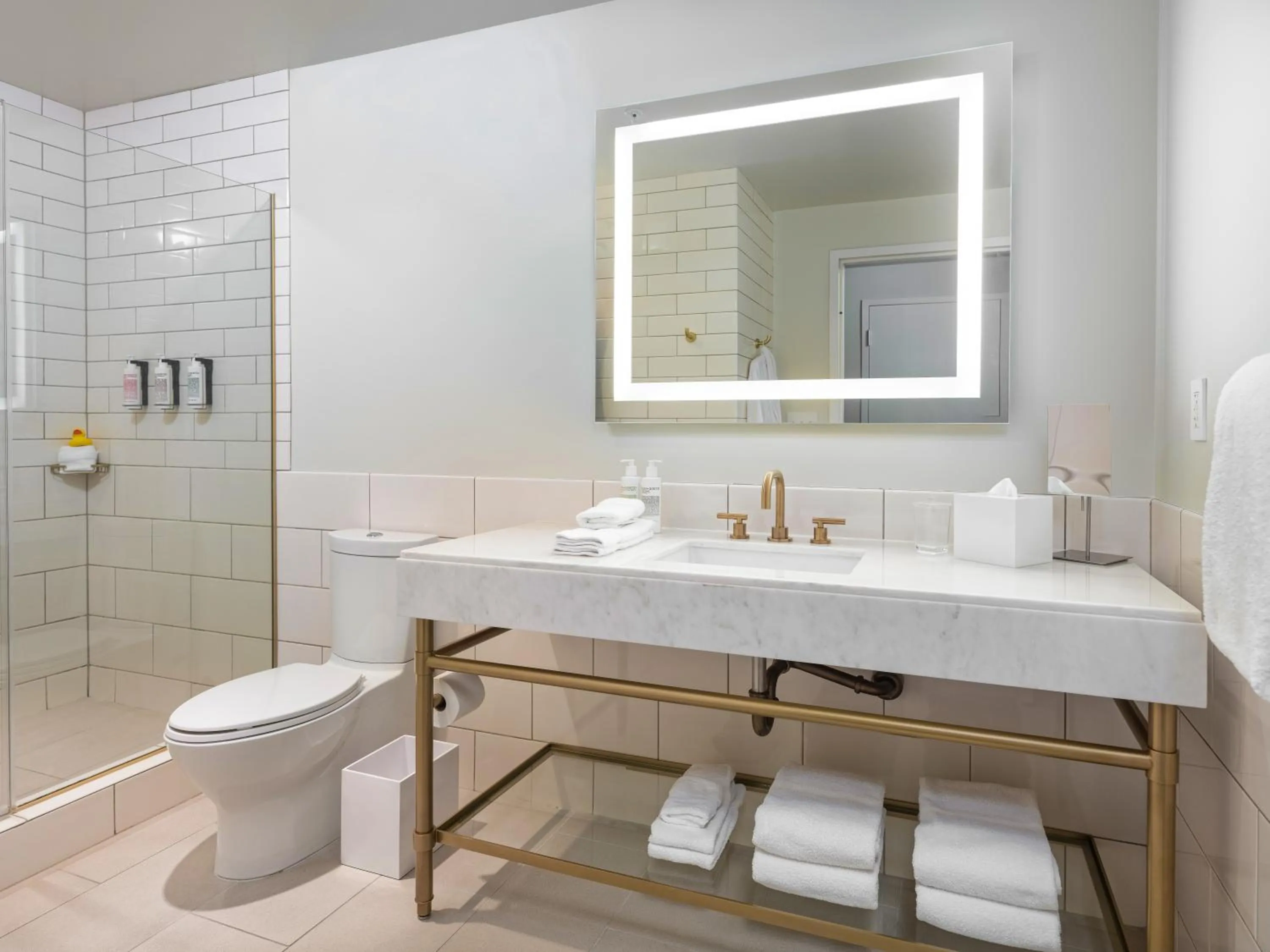 Bathroom in 21c Museum Hotel Bentonville - MGallery