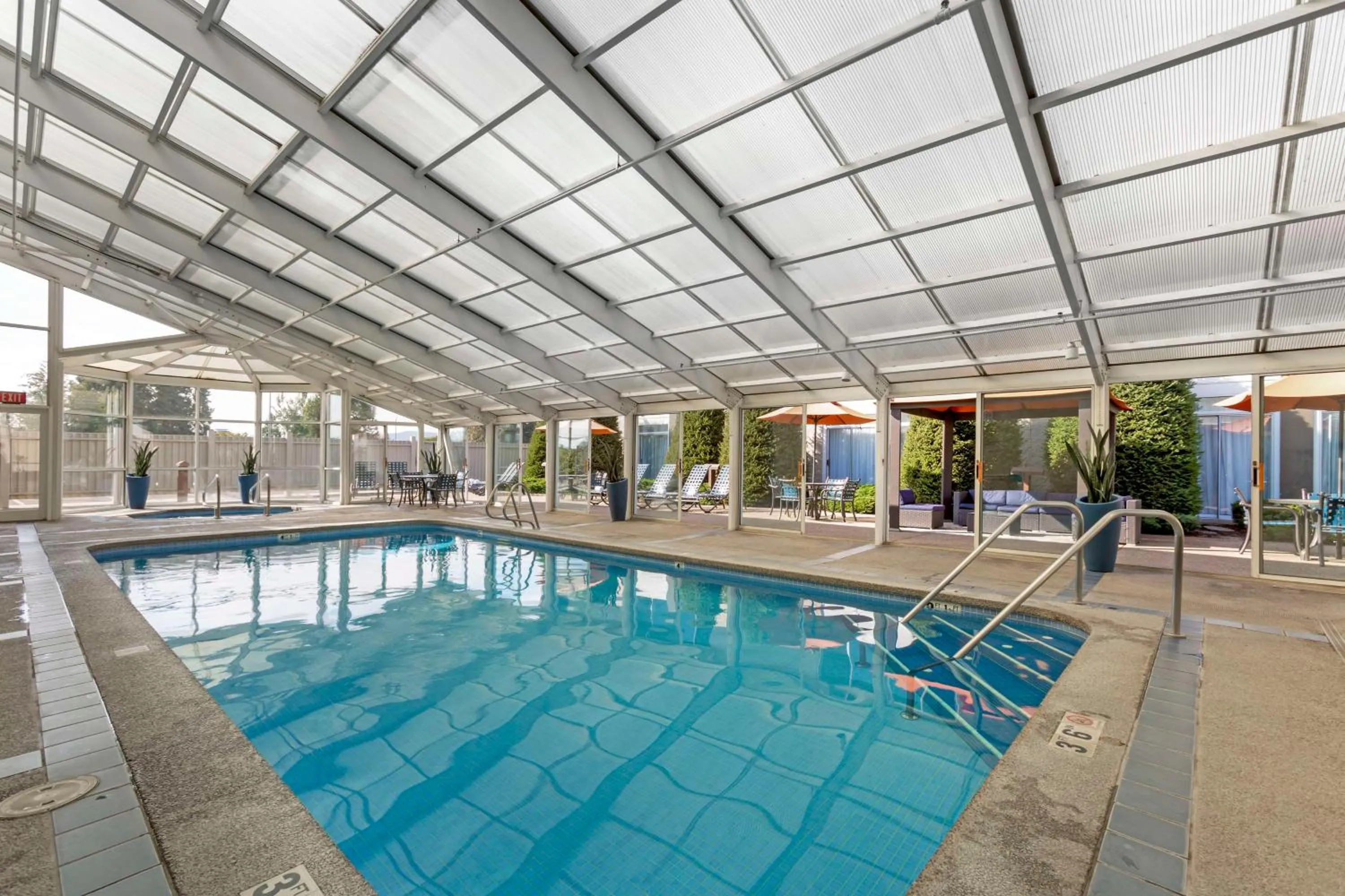 Pool view in Best Western Plus Coeur d'Alene Inn