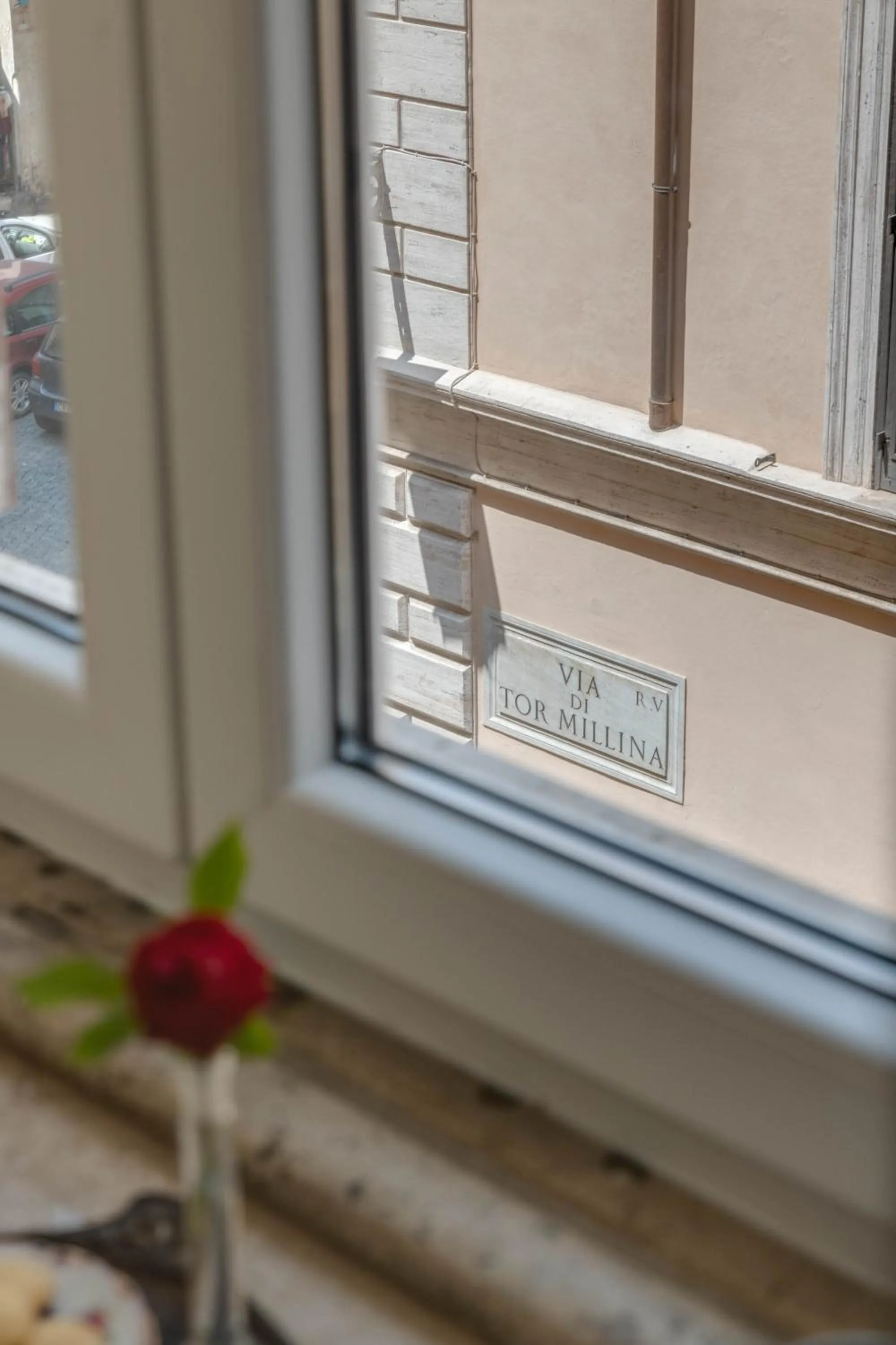 Street view in Adrianus Hotel