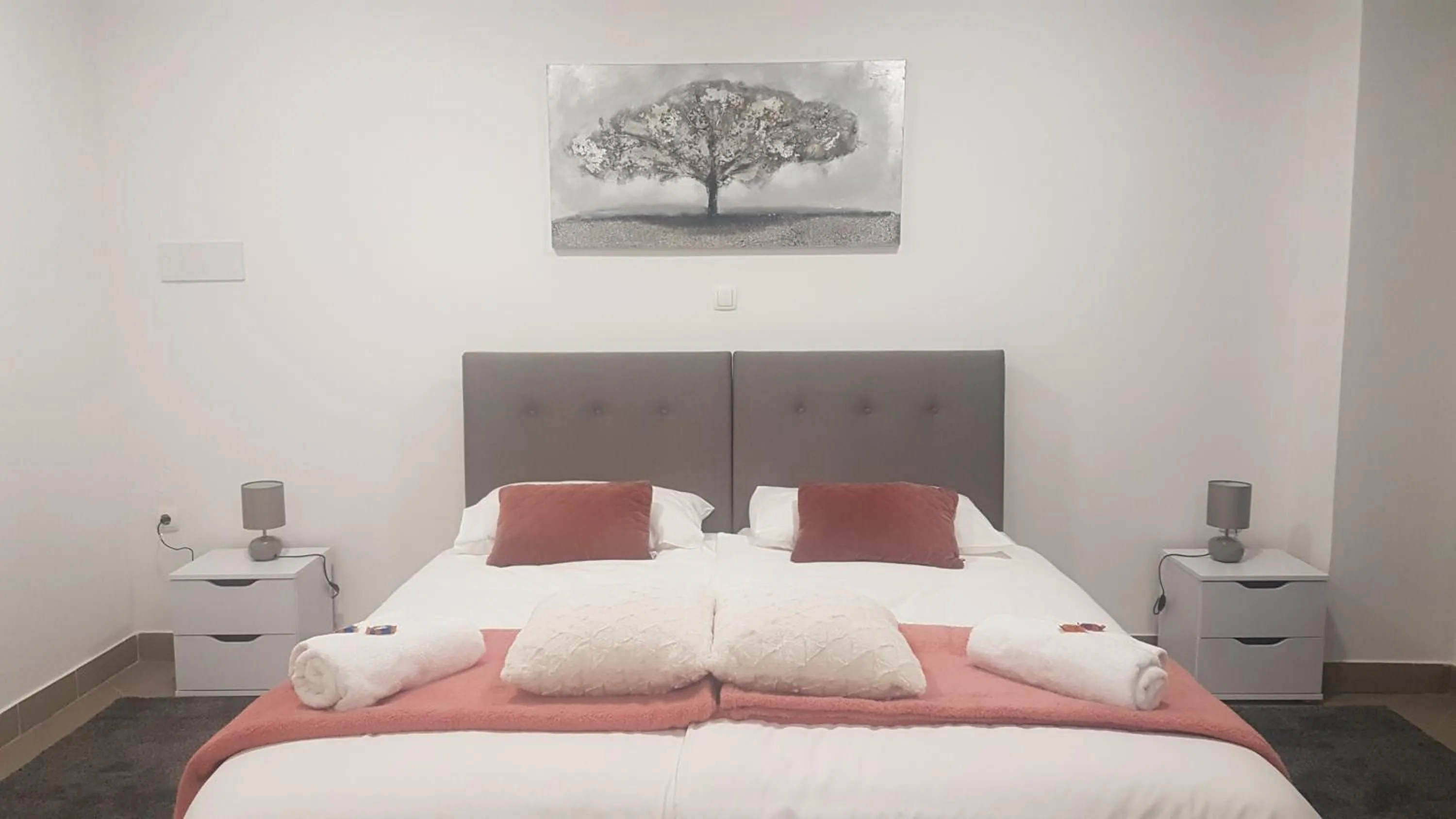 Bed in Marko Airport Rooms