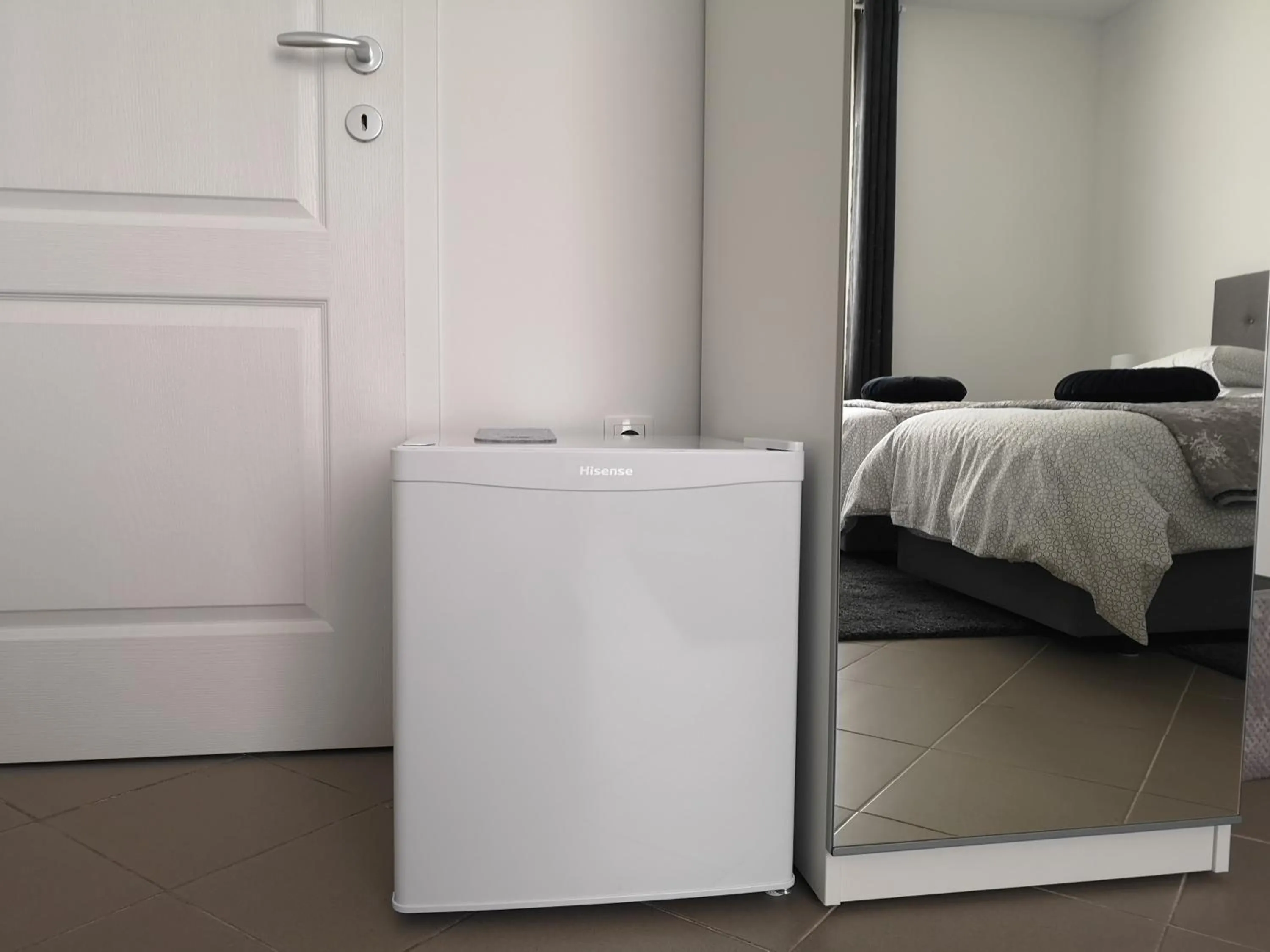 Bed in Marko Airport Rooms