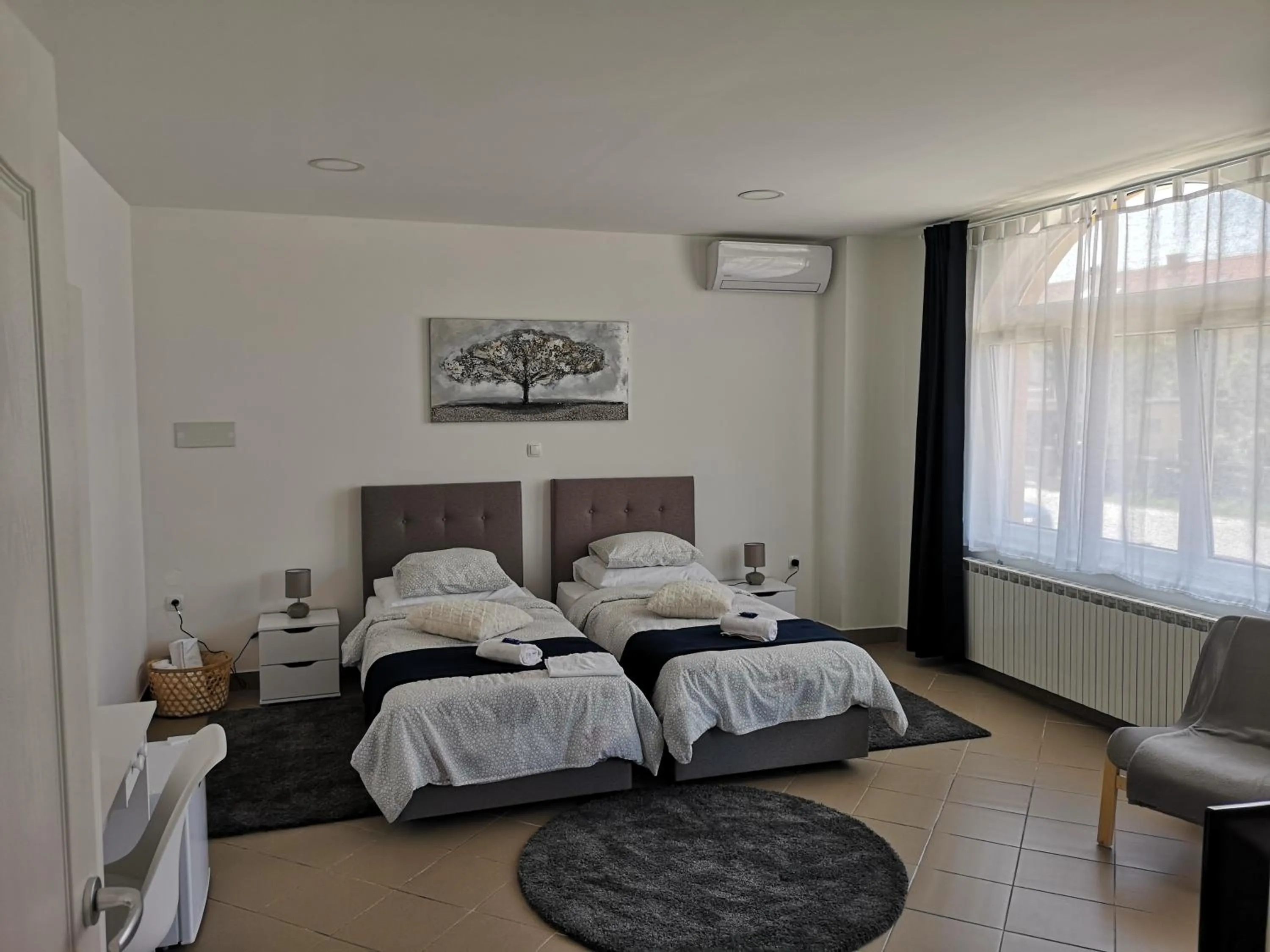 Bed in Marko Airport Rooms