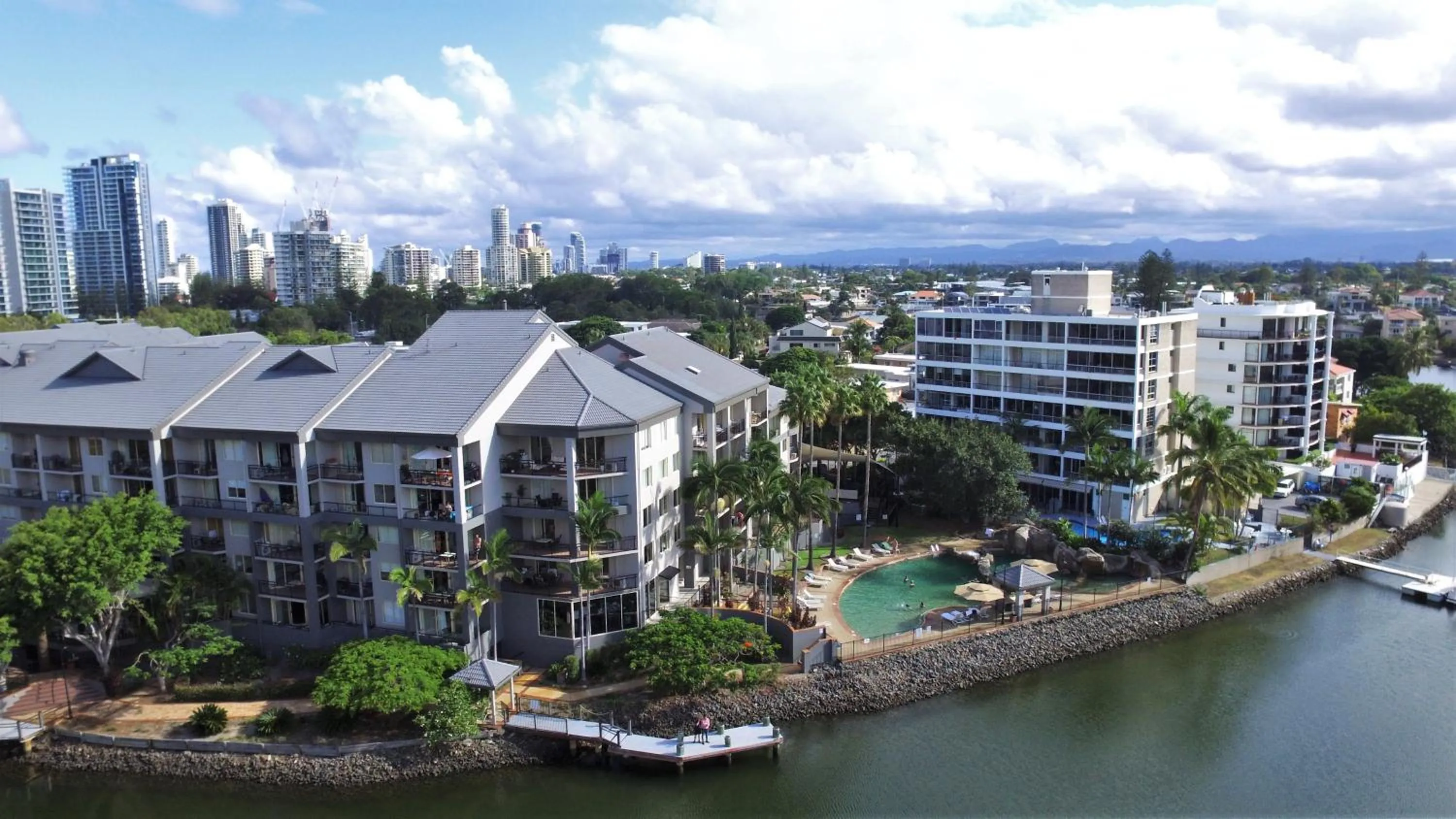 Bird's eye view in Paradise Island Resort