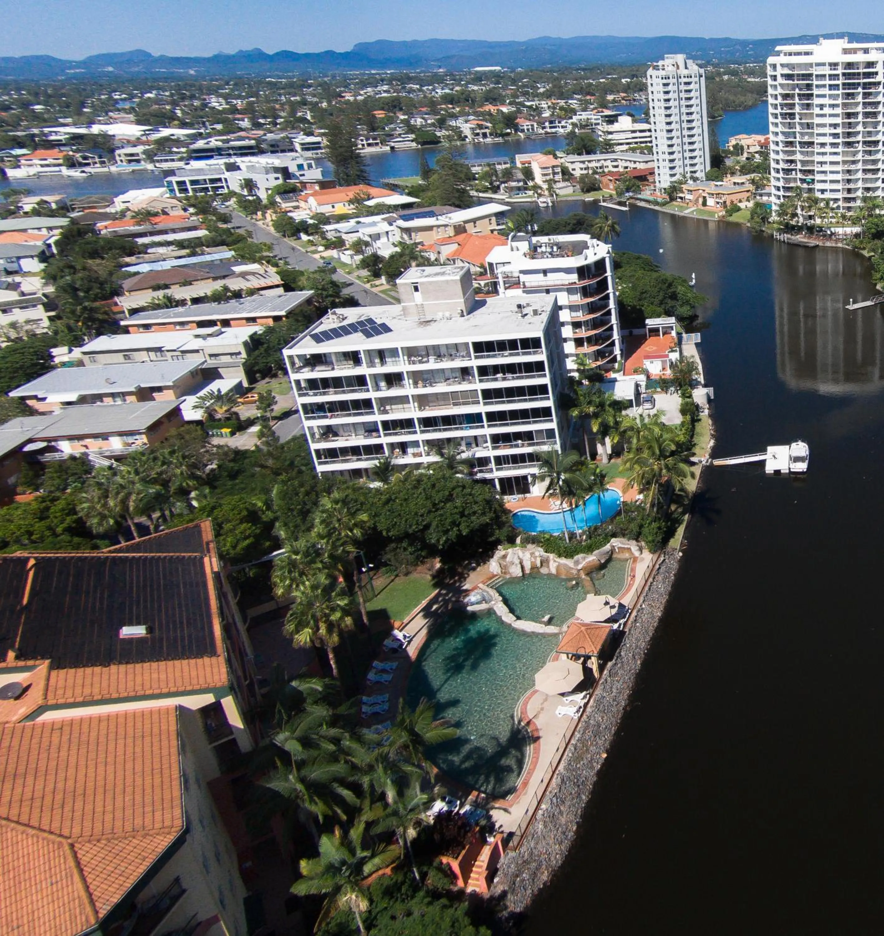 Bird's eye view in Paradise Island Resort