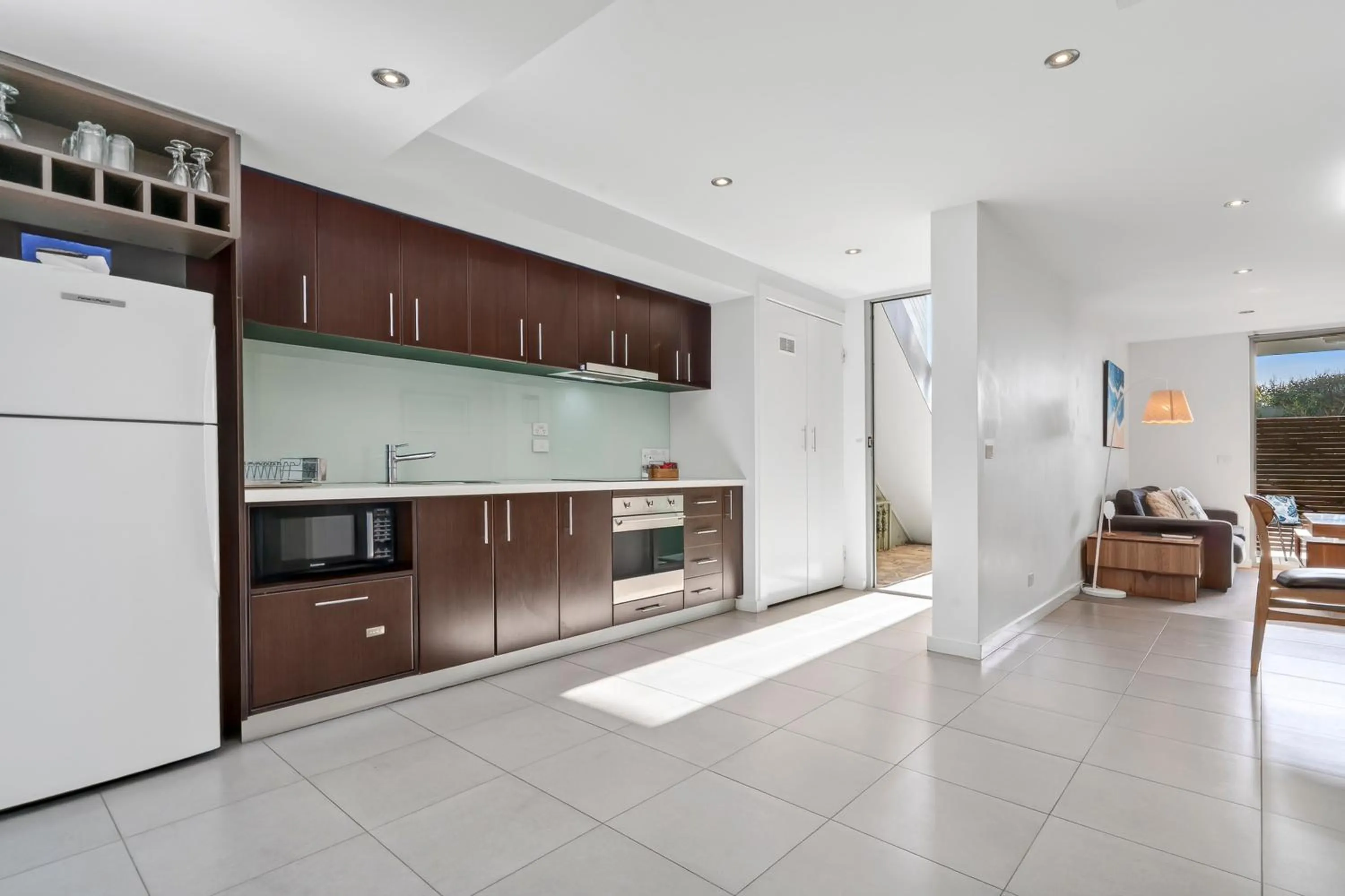 kitchen in The Dolphin Apartments