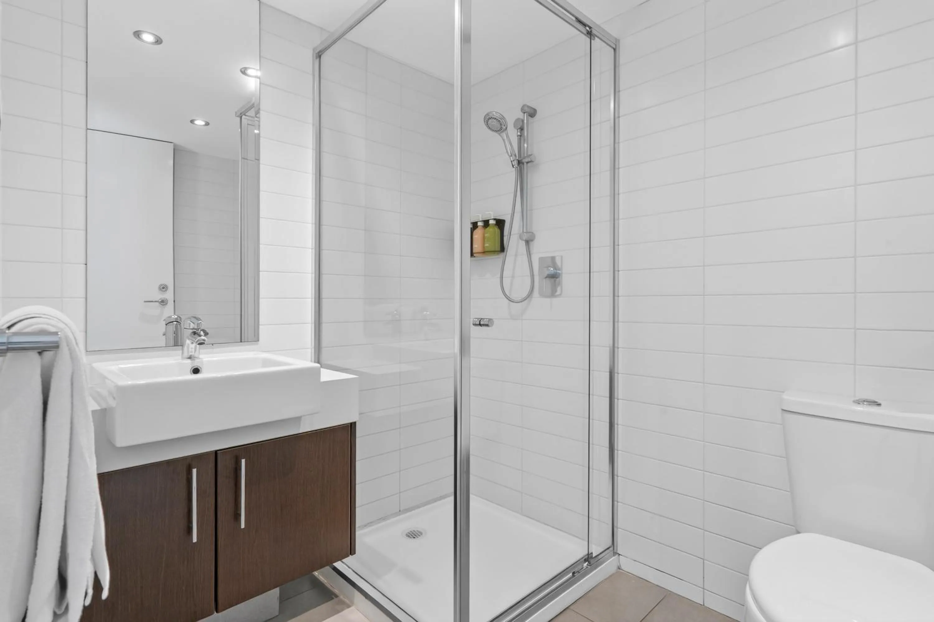 Shower in The Dolphin Apartments