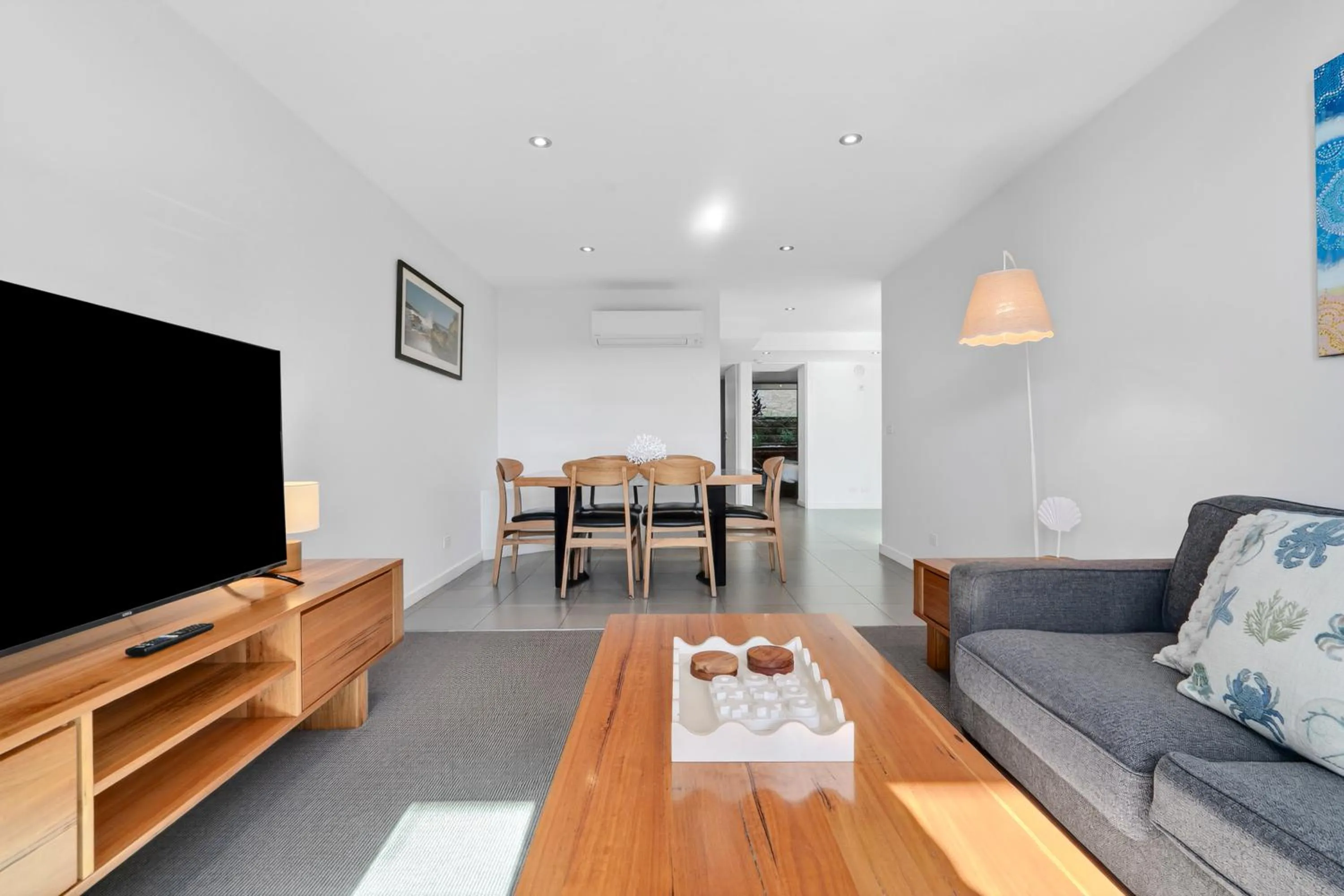 Living room in The Dolphin Apartments