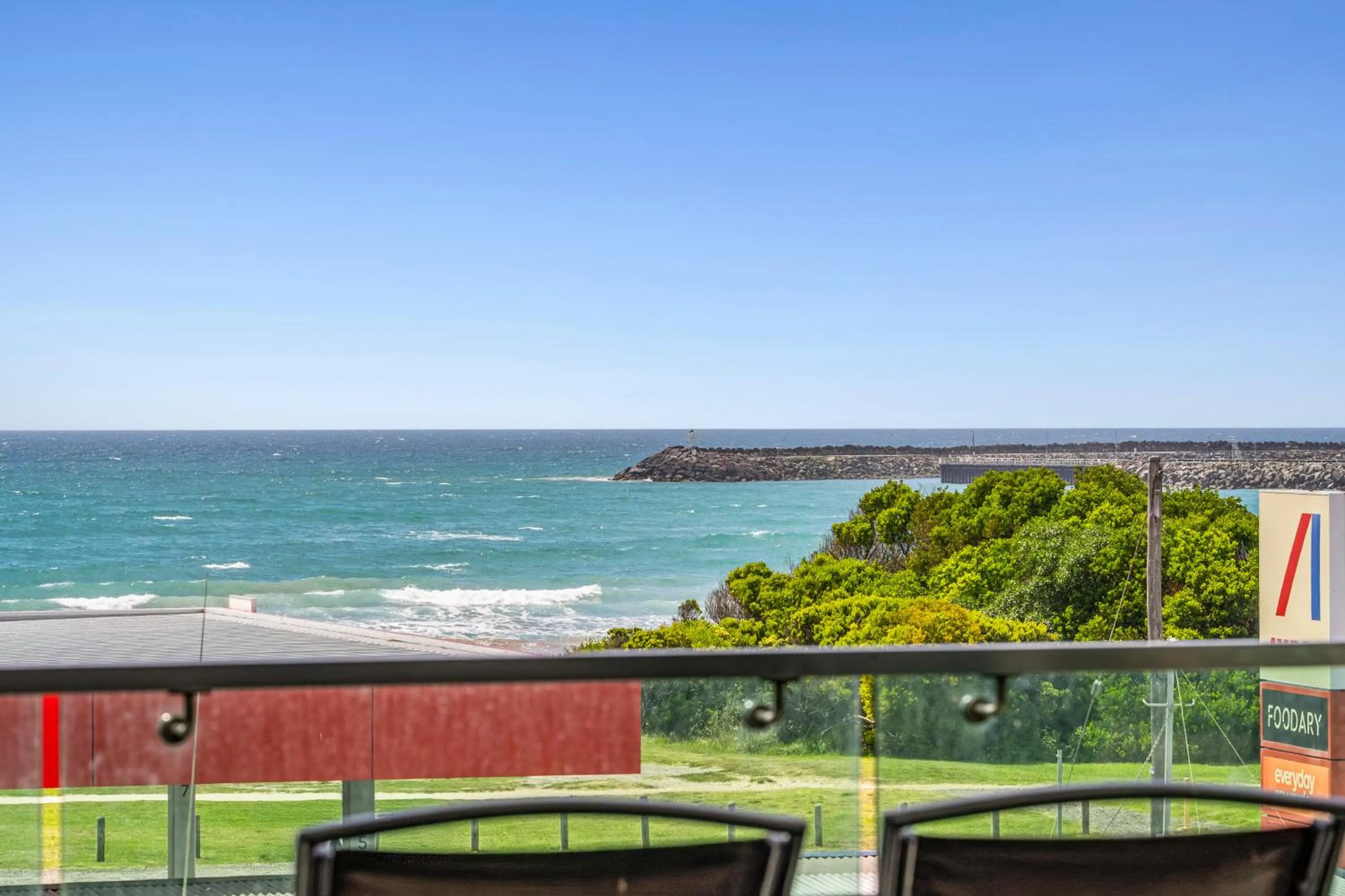 Sea view in The Dolphin Apartments