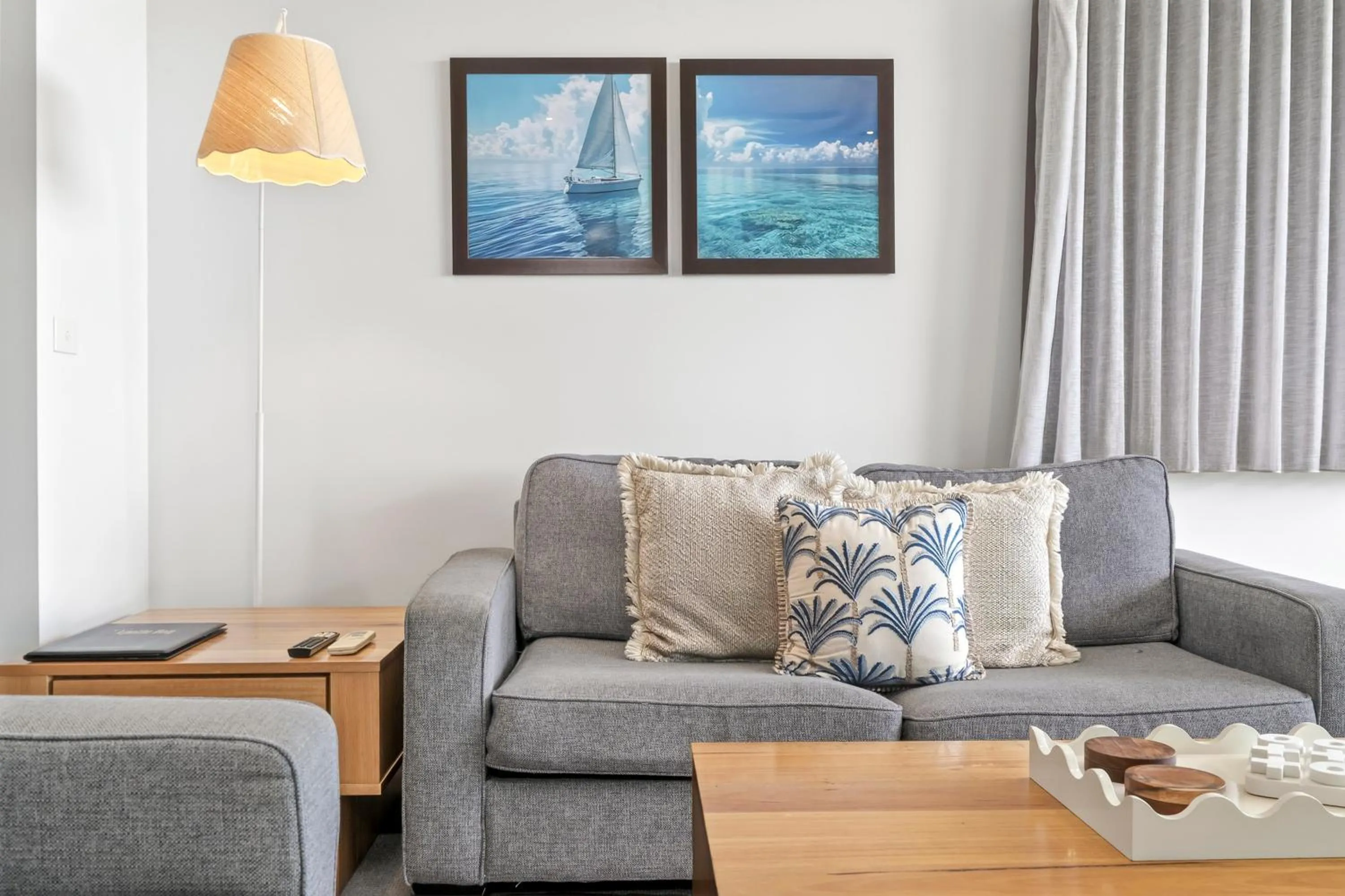 Living room in The Dolphin Apartments