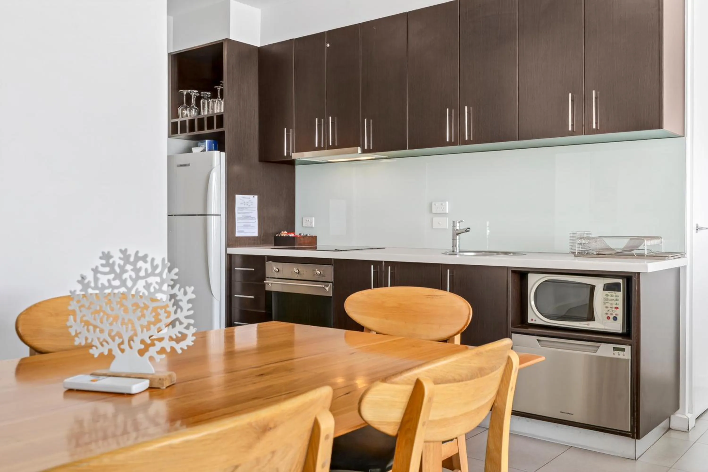 Dining area in The Dolphin Apartments