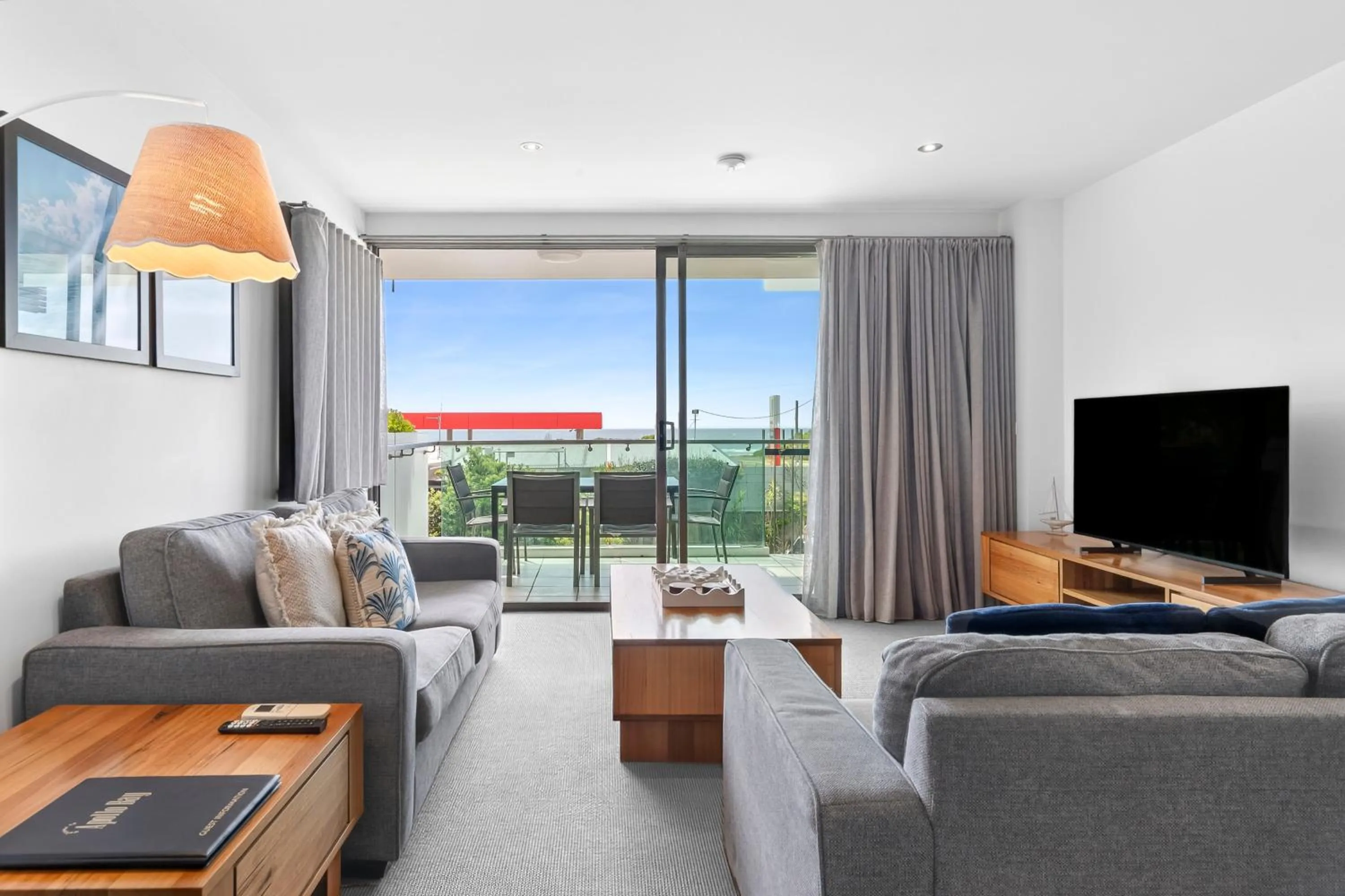 Living room in The Dolphin Apartments