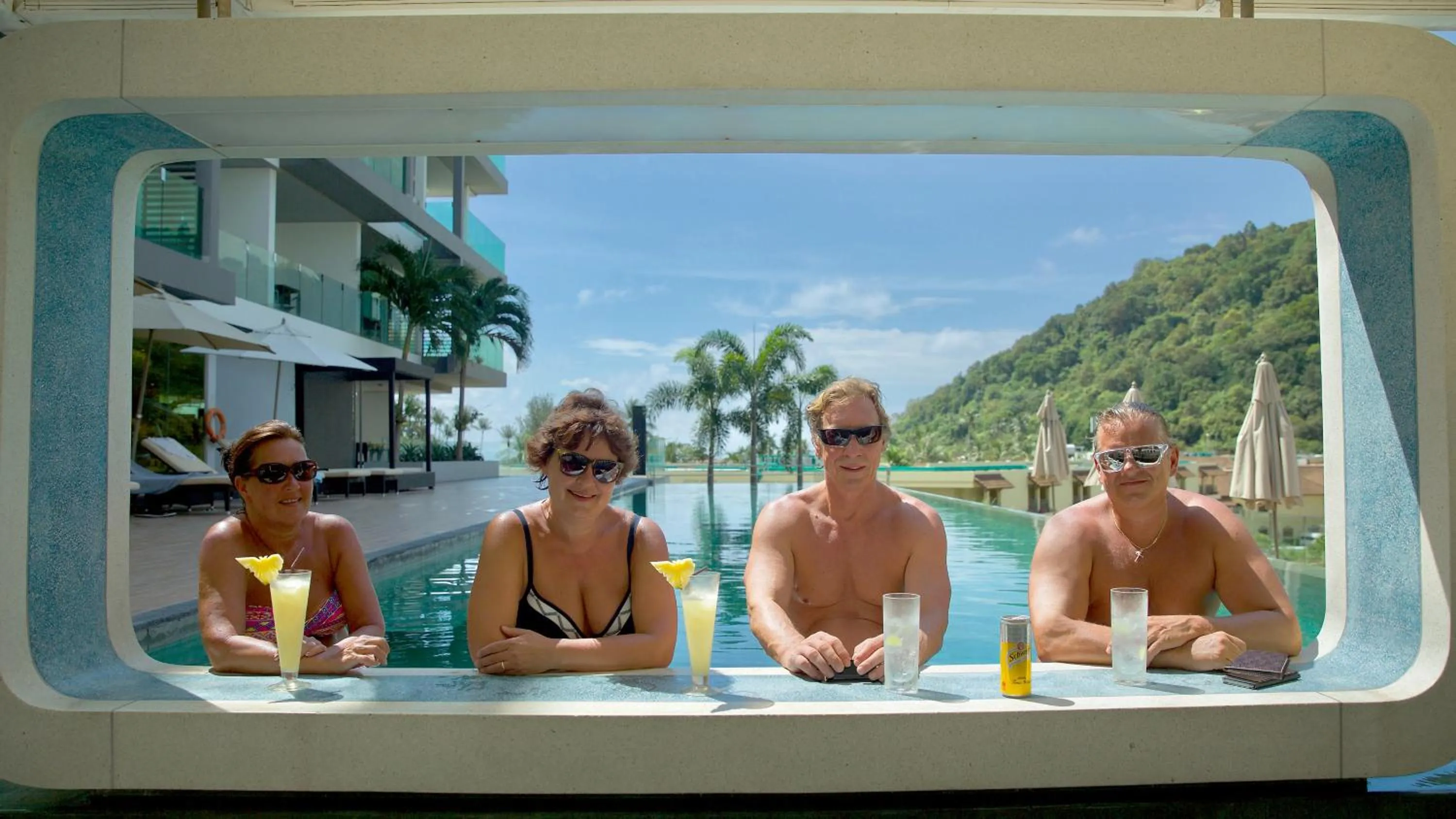 Swimming pool in Absolute Twin Sands Resort & Spa - SHA Extra Plus