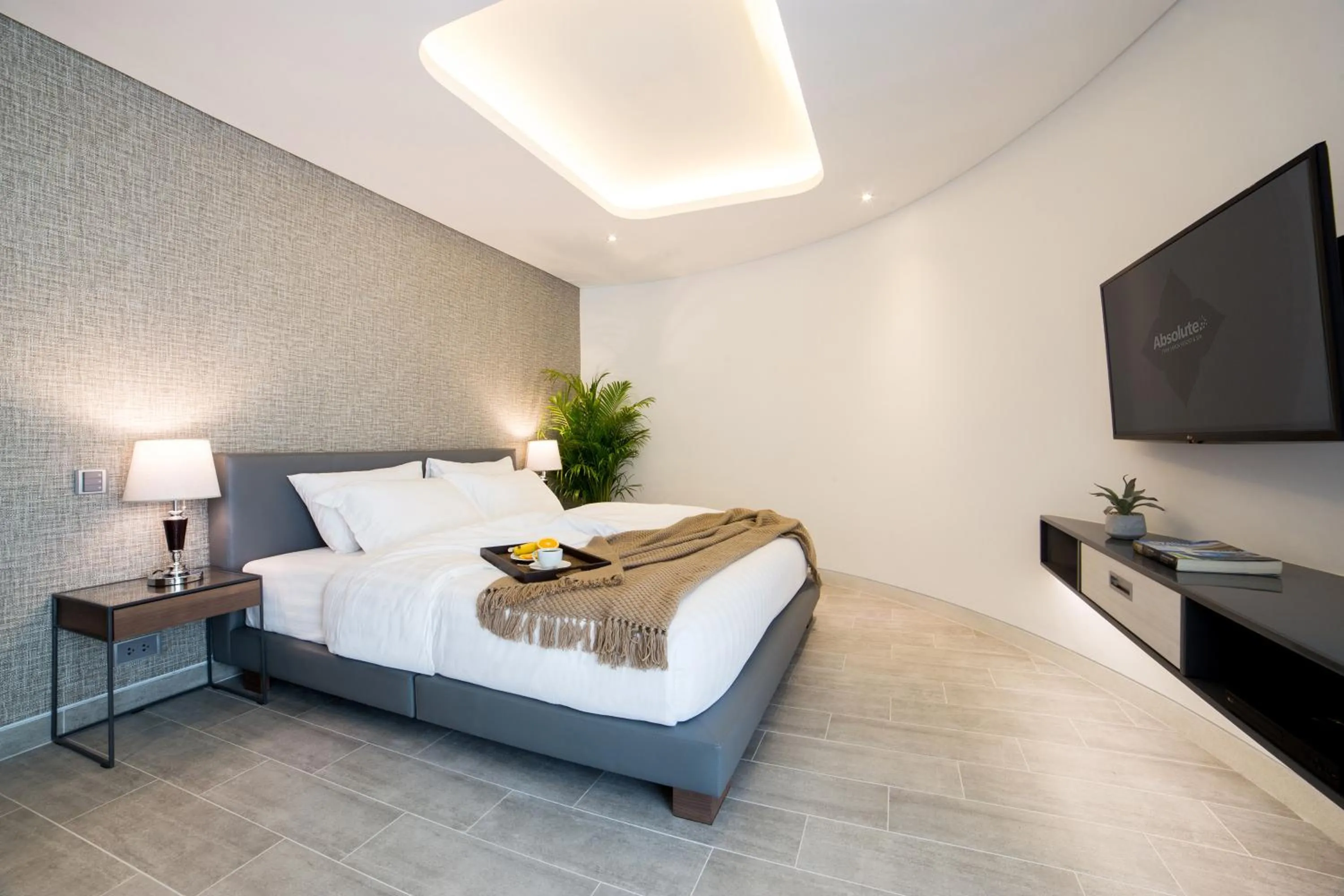 Bed in Absolute Twin Sands Resort & Spa - SHA Extra Plus