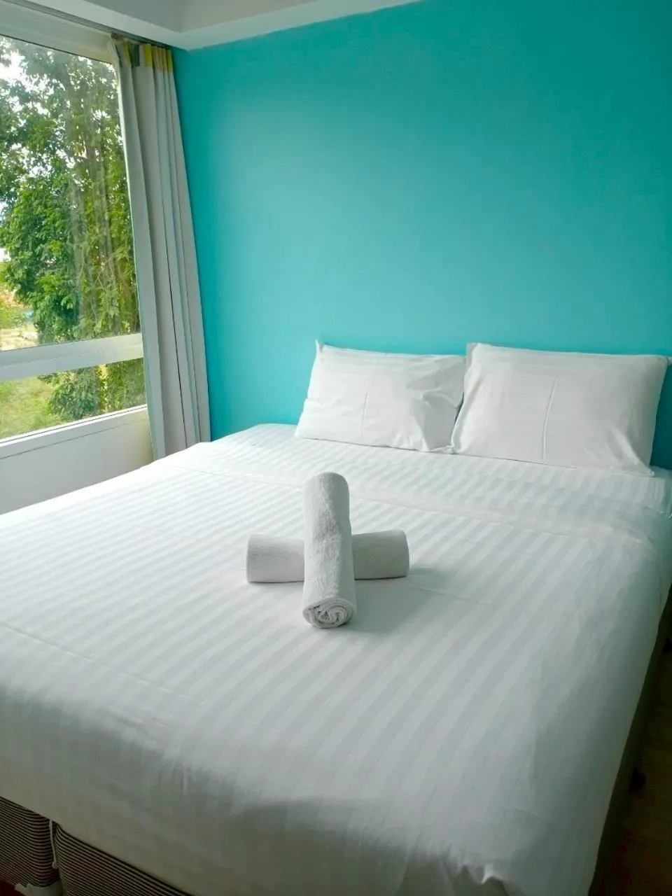 Bed in Nantra Chaweng Beach Hotel