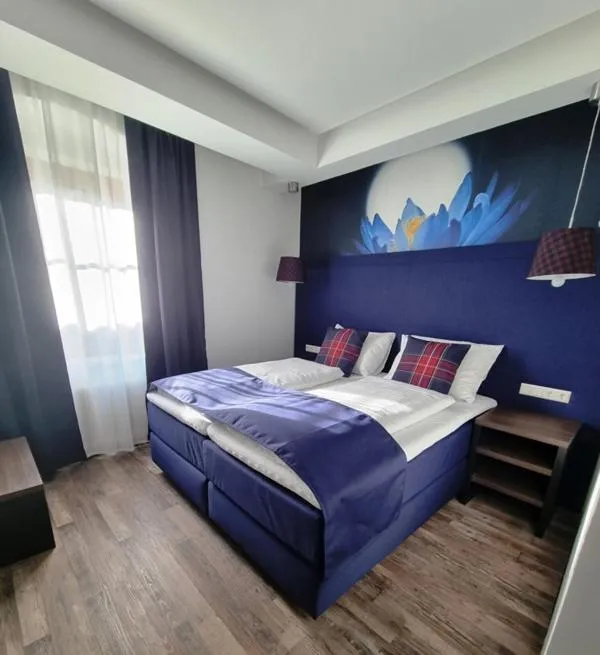 Bed in Hotel Torwirt