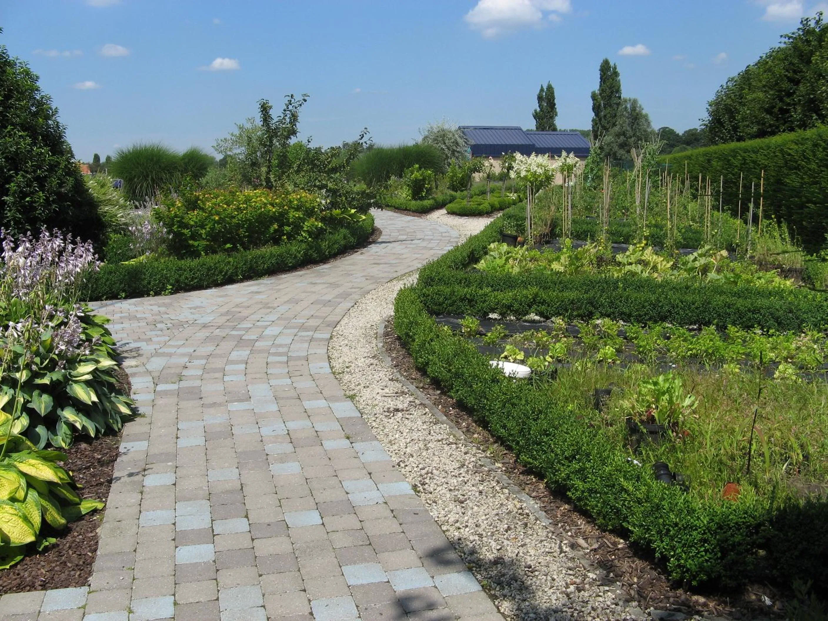 Garden in B&B Au Grenier