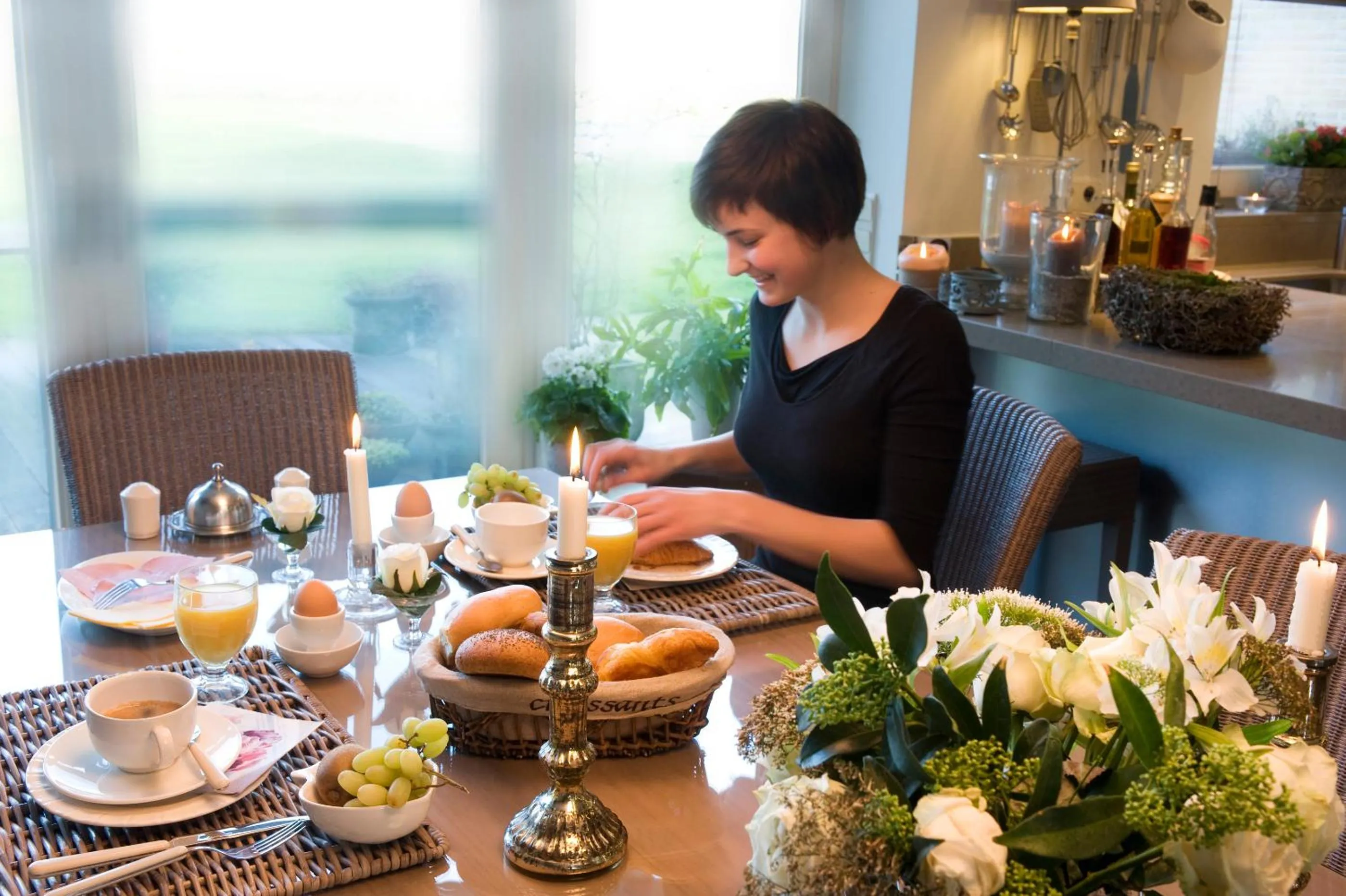 Breakfast in B&B Au Grenier