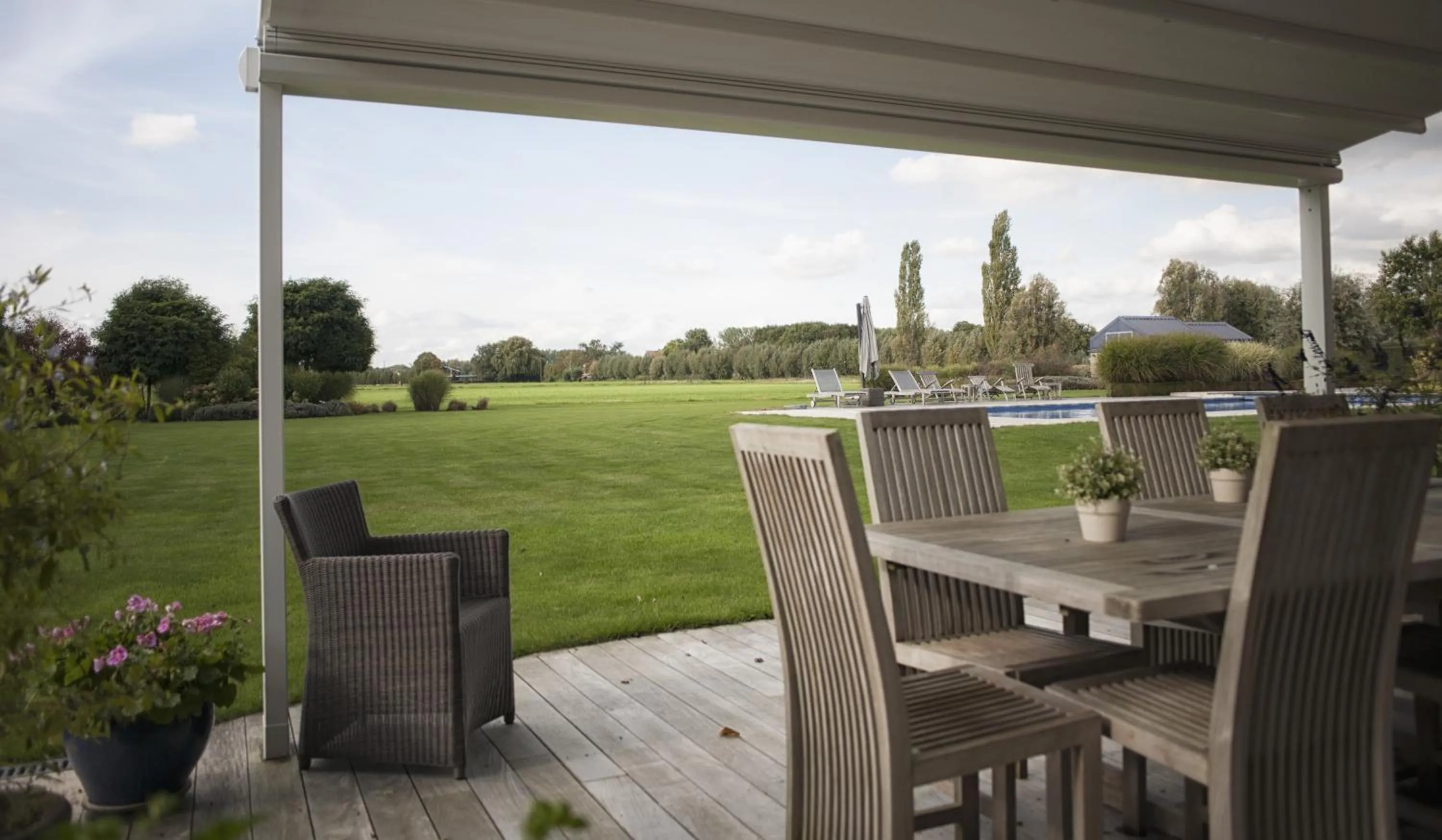 Garden in B&B Au Grenier