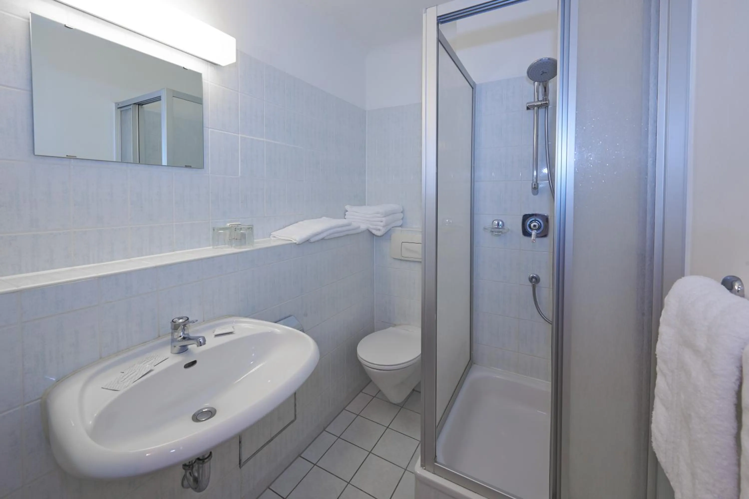 Bathroom in Alpha Apparthotel leipzig-Rötha