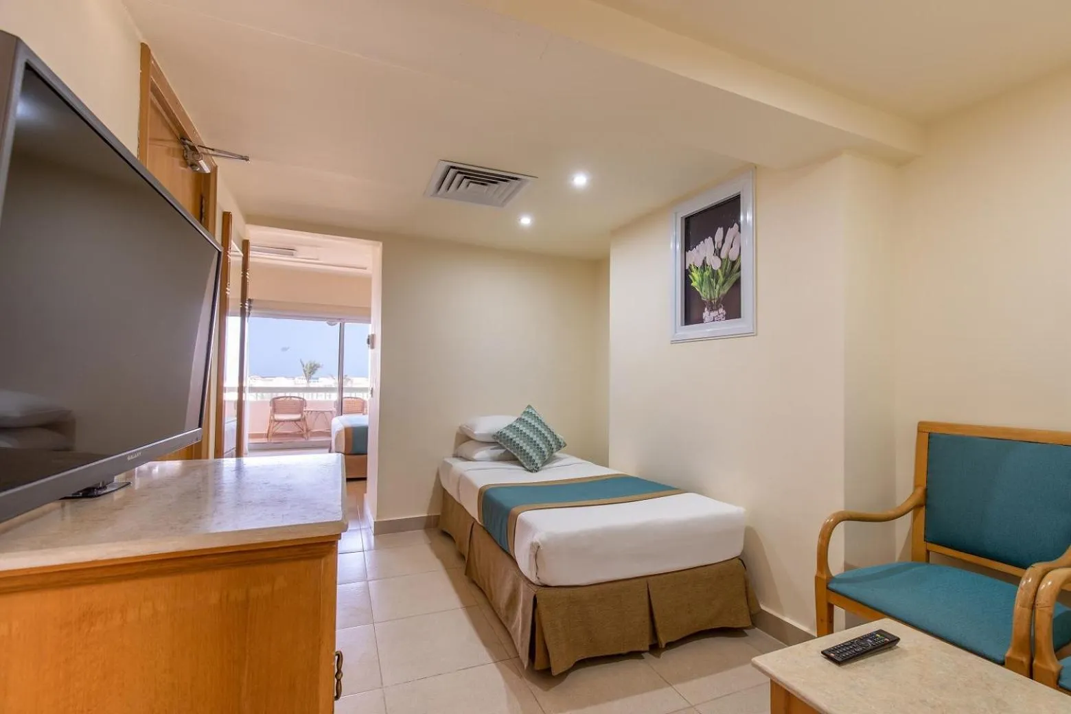 Bed in Hurghada Long Beach Resort