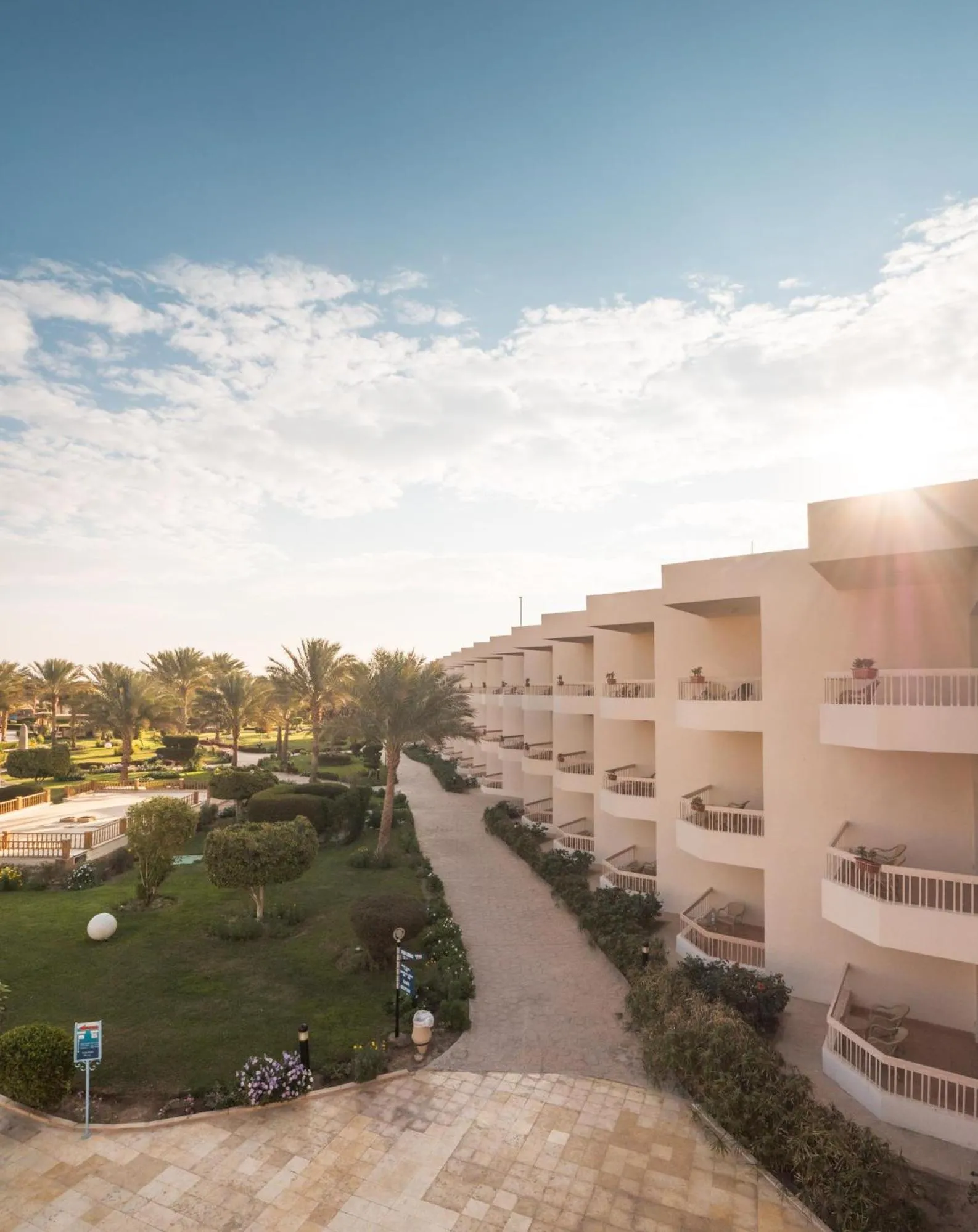 Property building in Hurghada Long Beach Resort