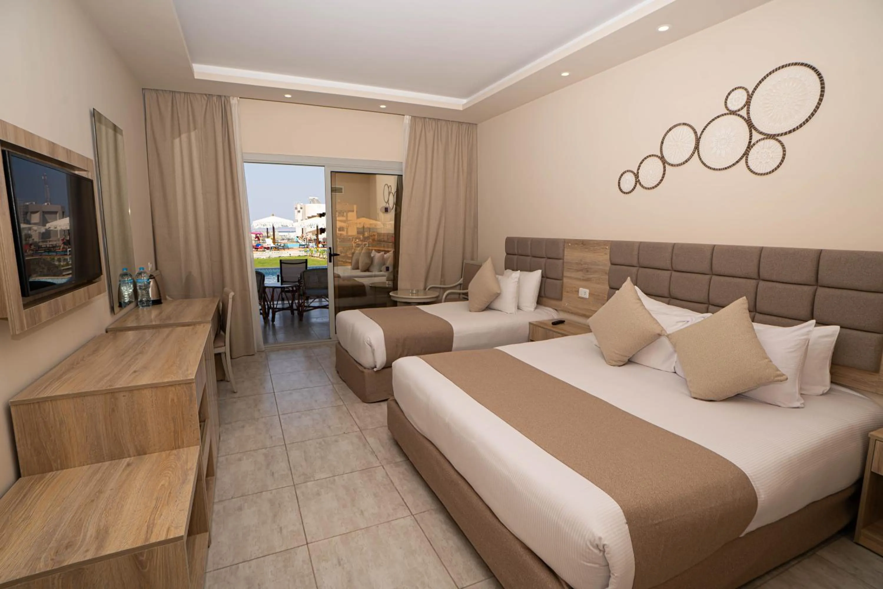 Bed in Hurghada Long Beach Resort