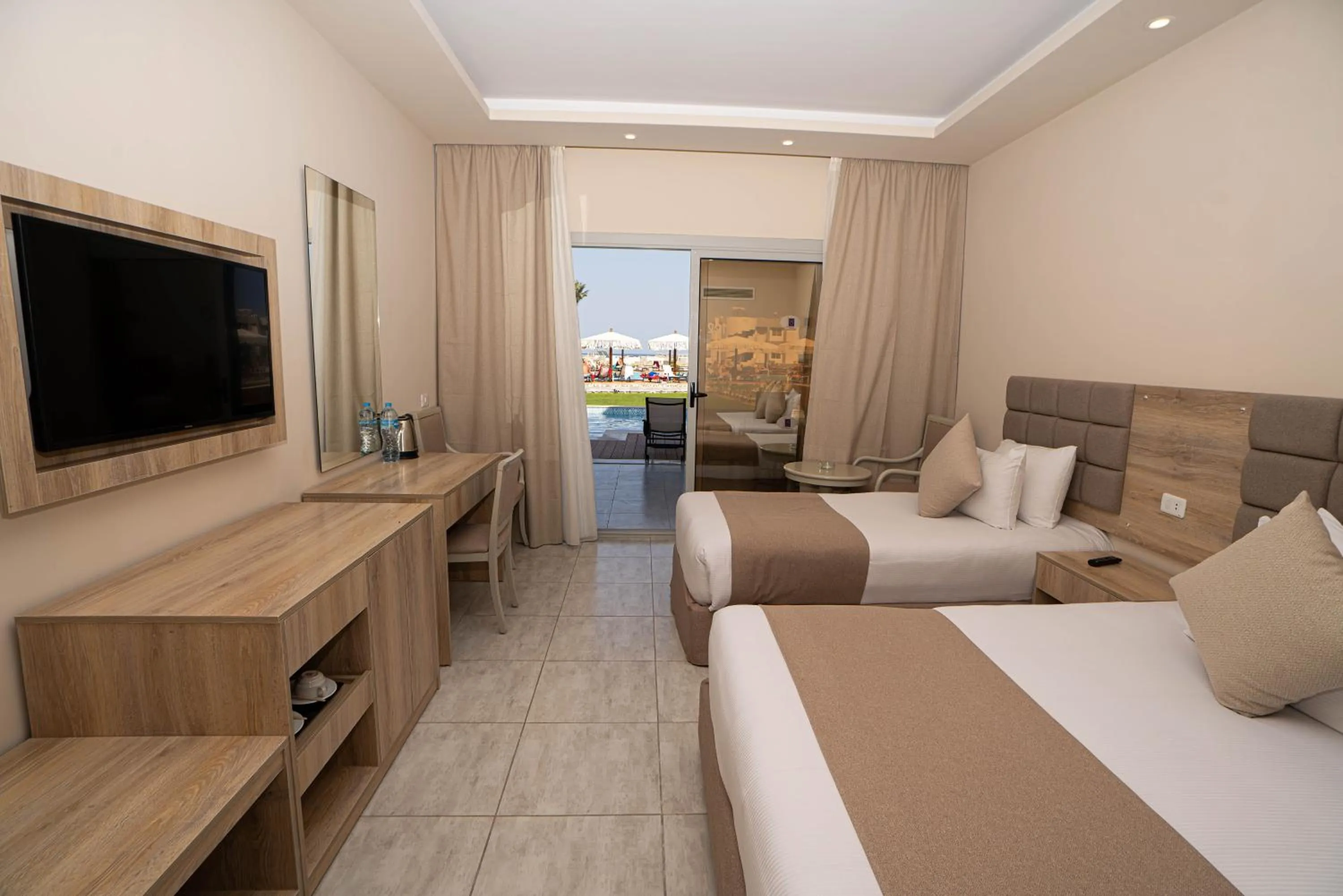 Bed in Hurghada Long Beach Resort