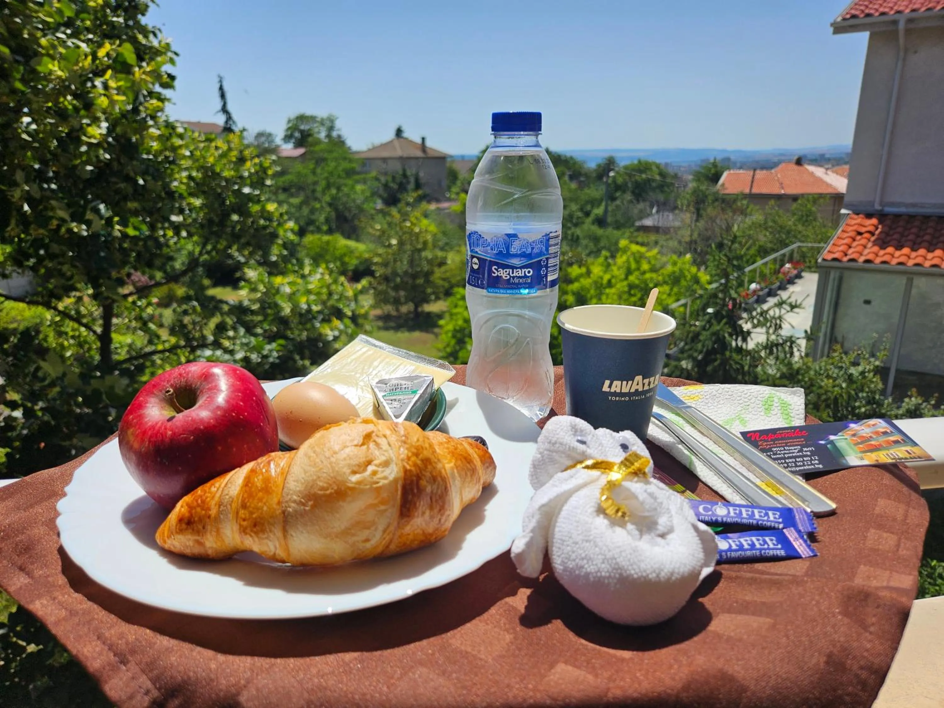 Breakfast in Paralax Hotel