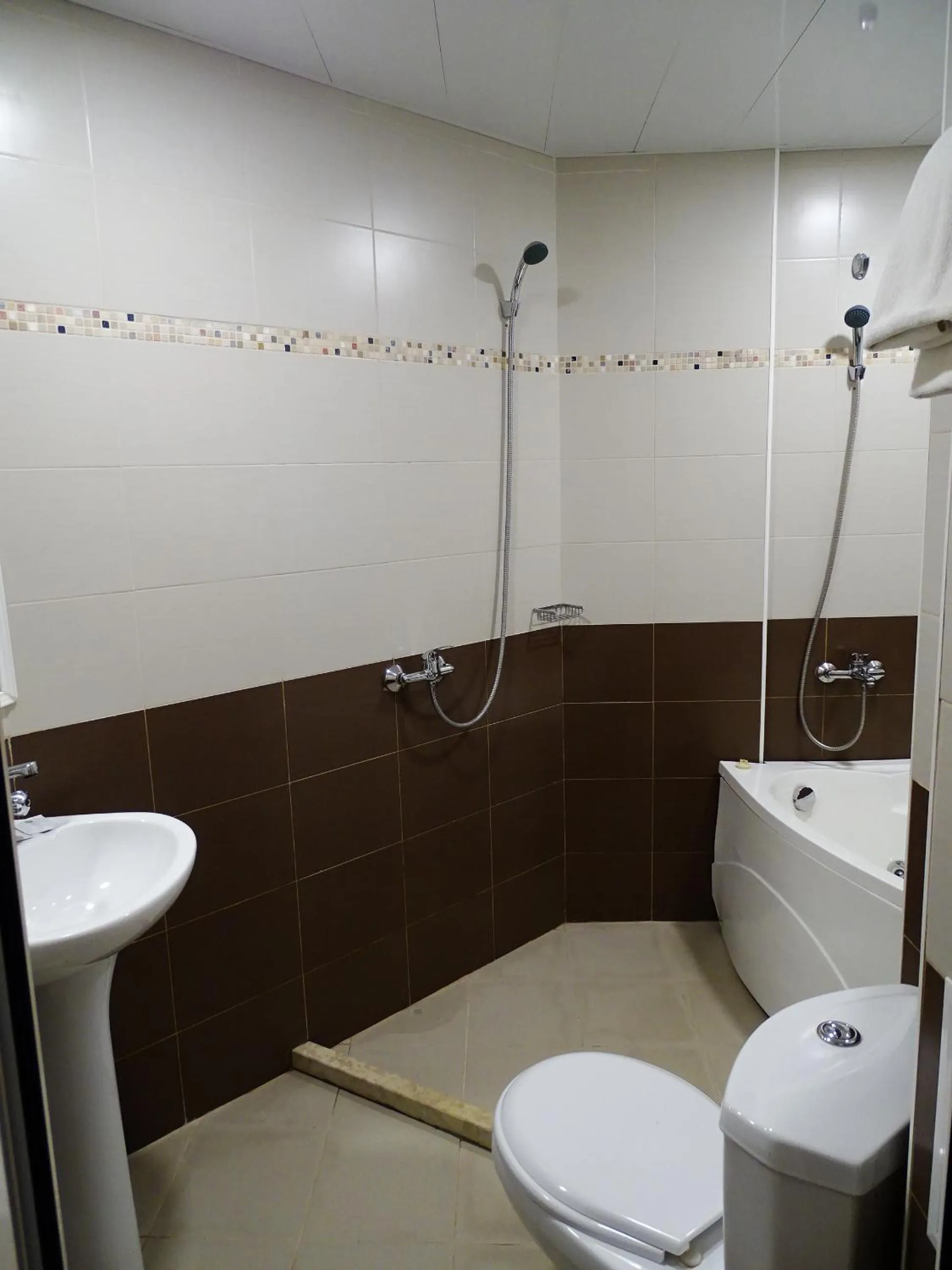 Toilet in Paralax Hotel