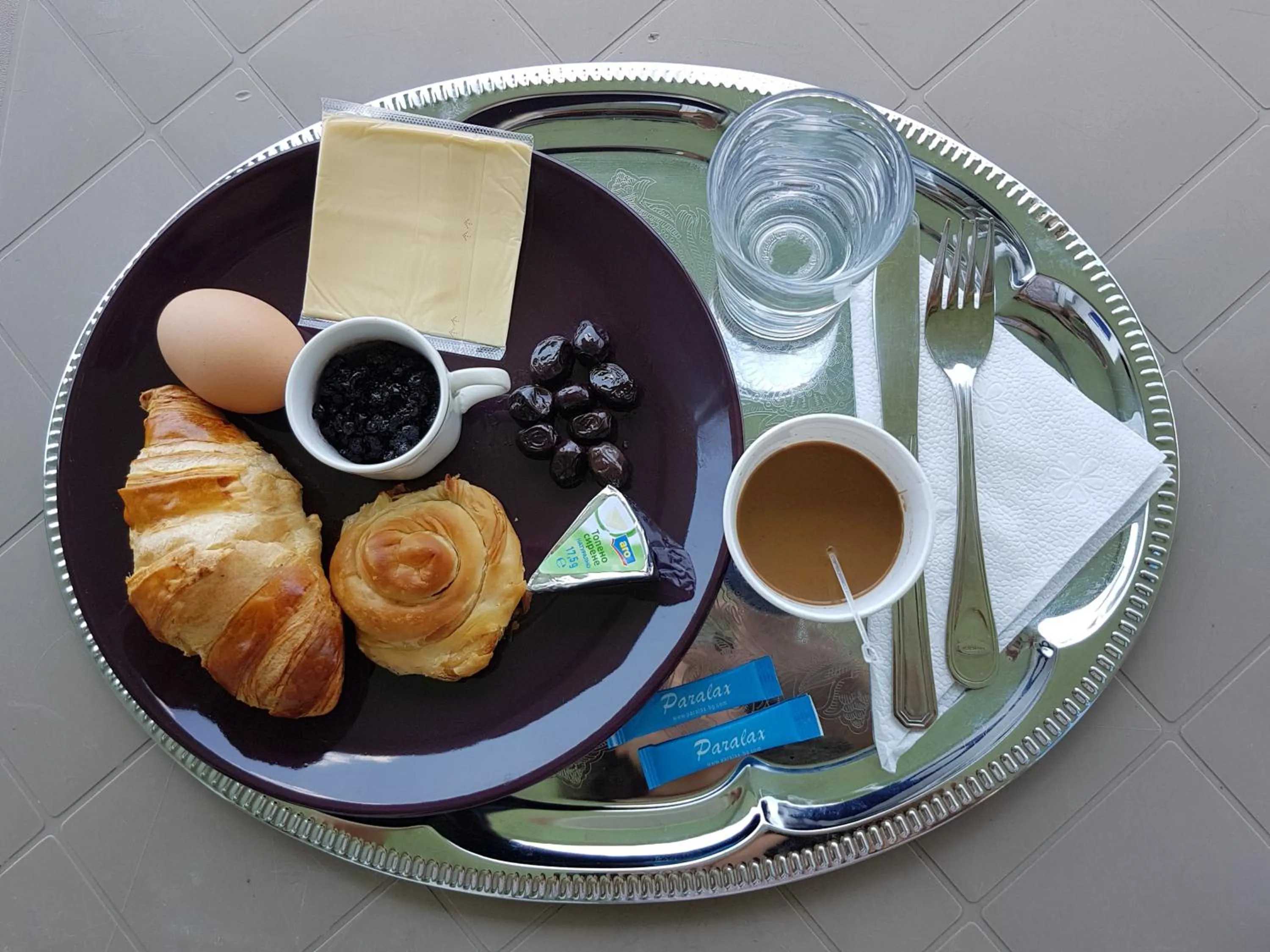 Breakfast in Paralax Hotel
