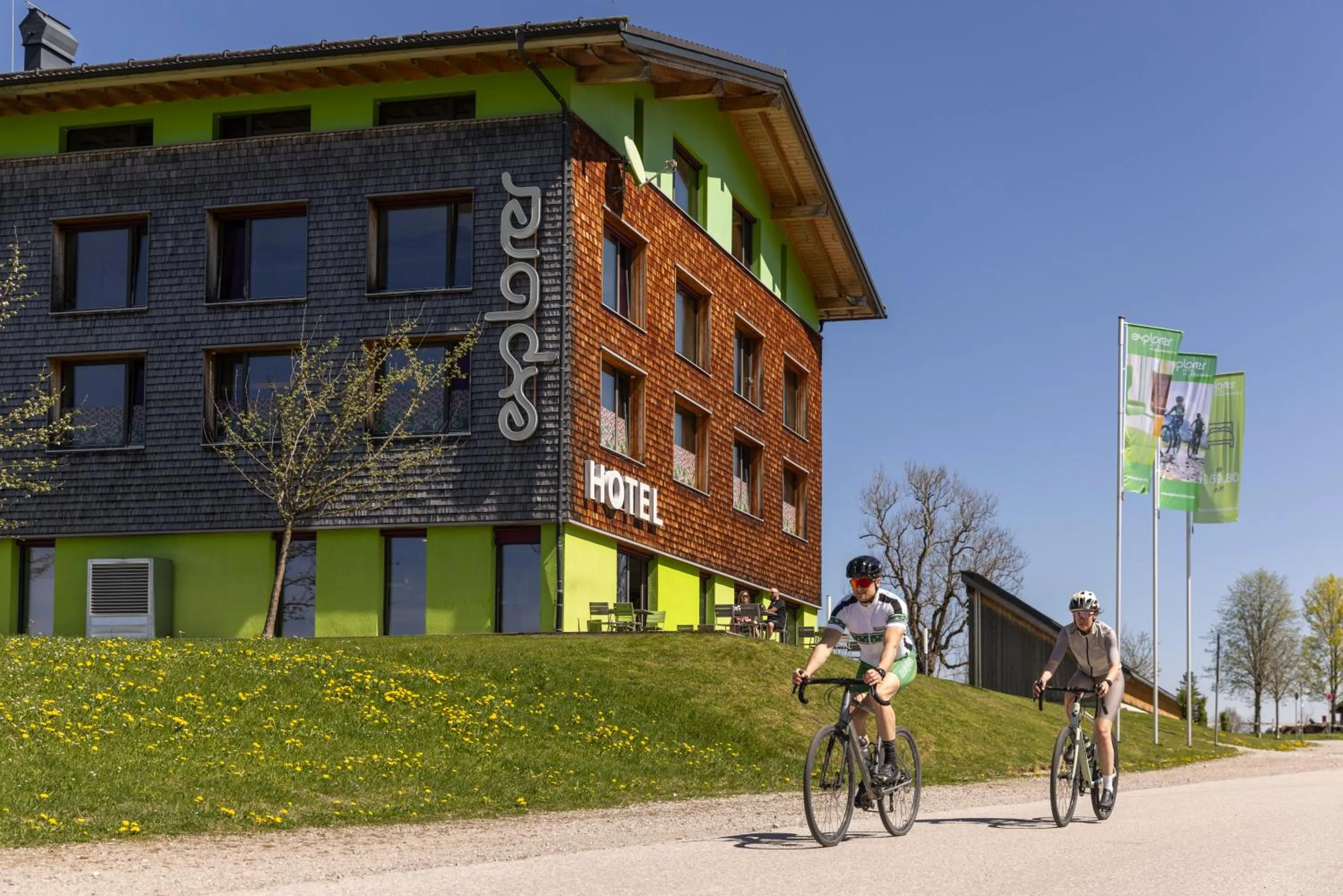 Property building in Explorer Hotel Neuschwanstein