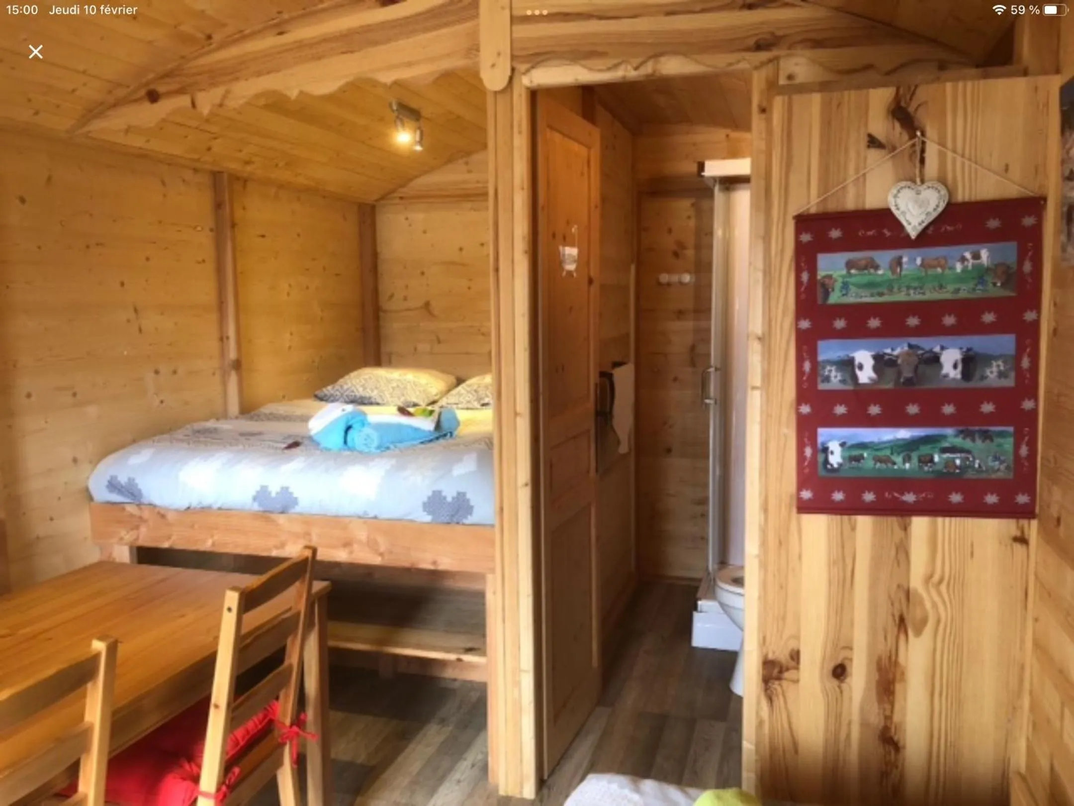 Bed in Camping, Hôtel De Plein Air Les Cariamas