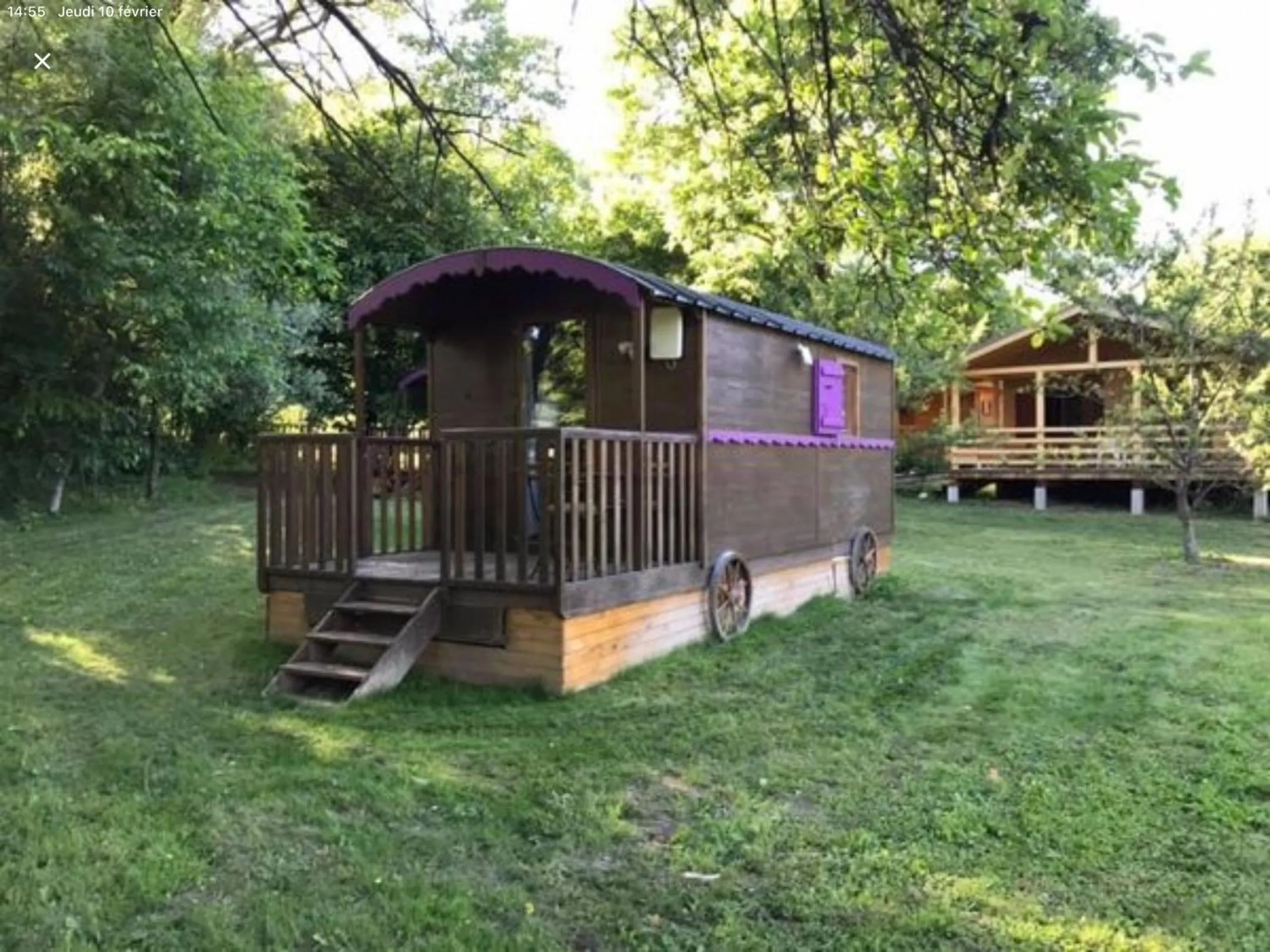 Patio in Camping, Hôtel De Plein Air Les Cariamas