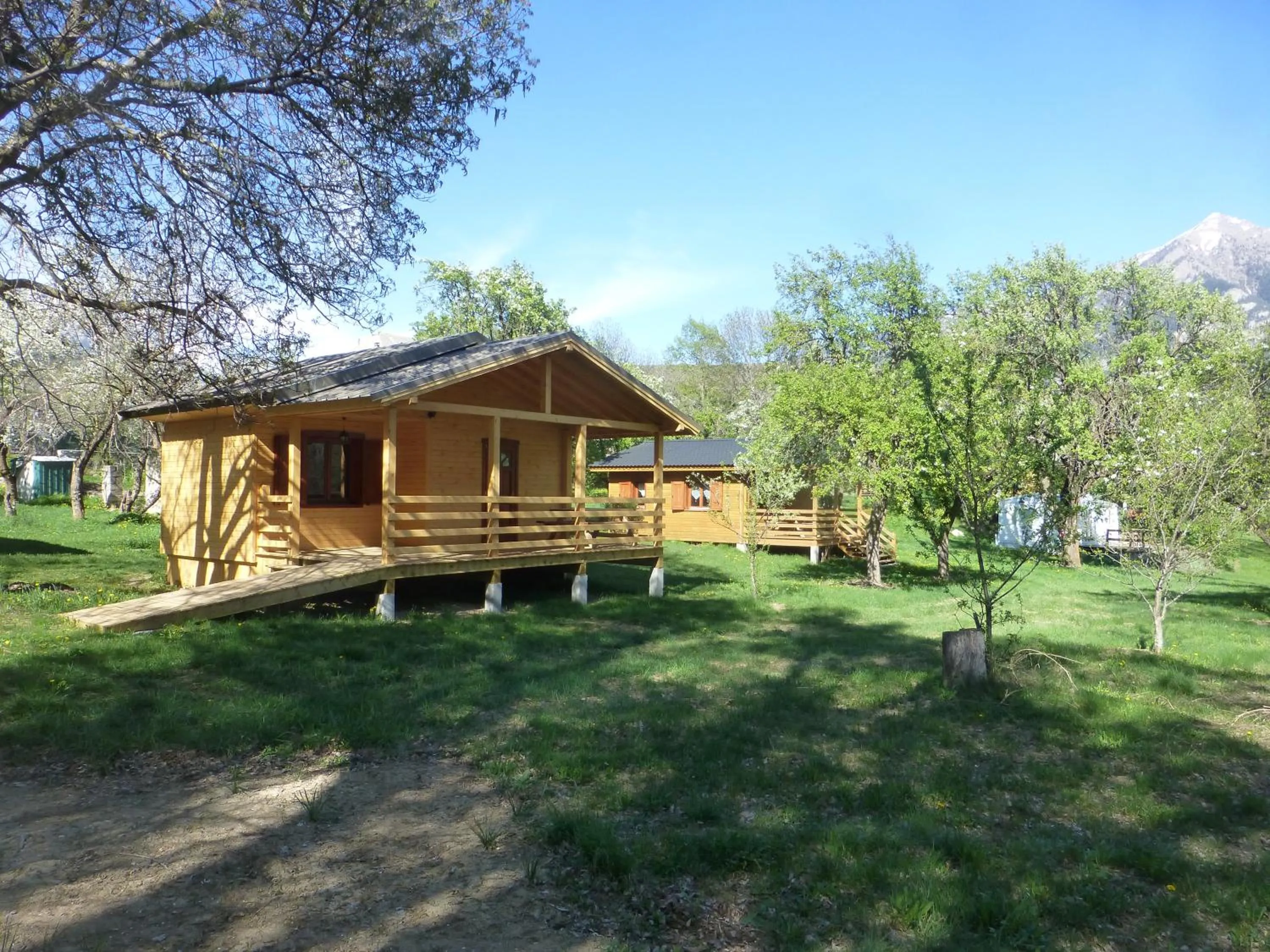 Balcony/Terrace in Camping, Hôtel De Plein Air Les Cariamas