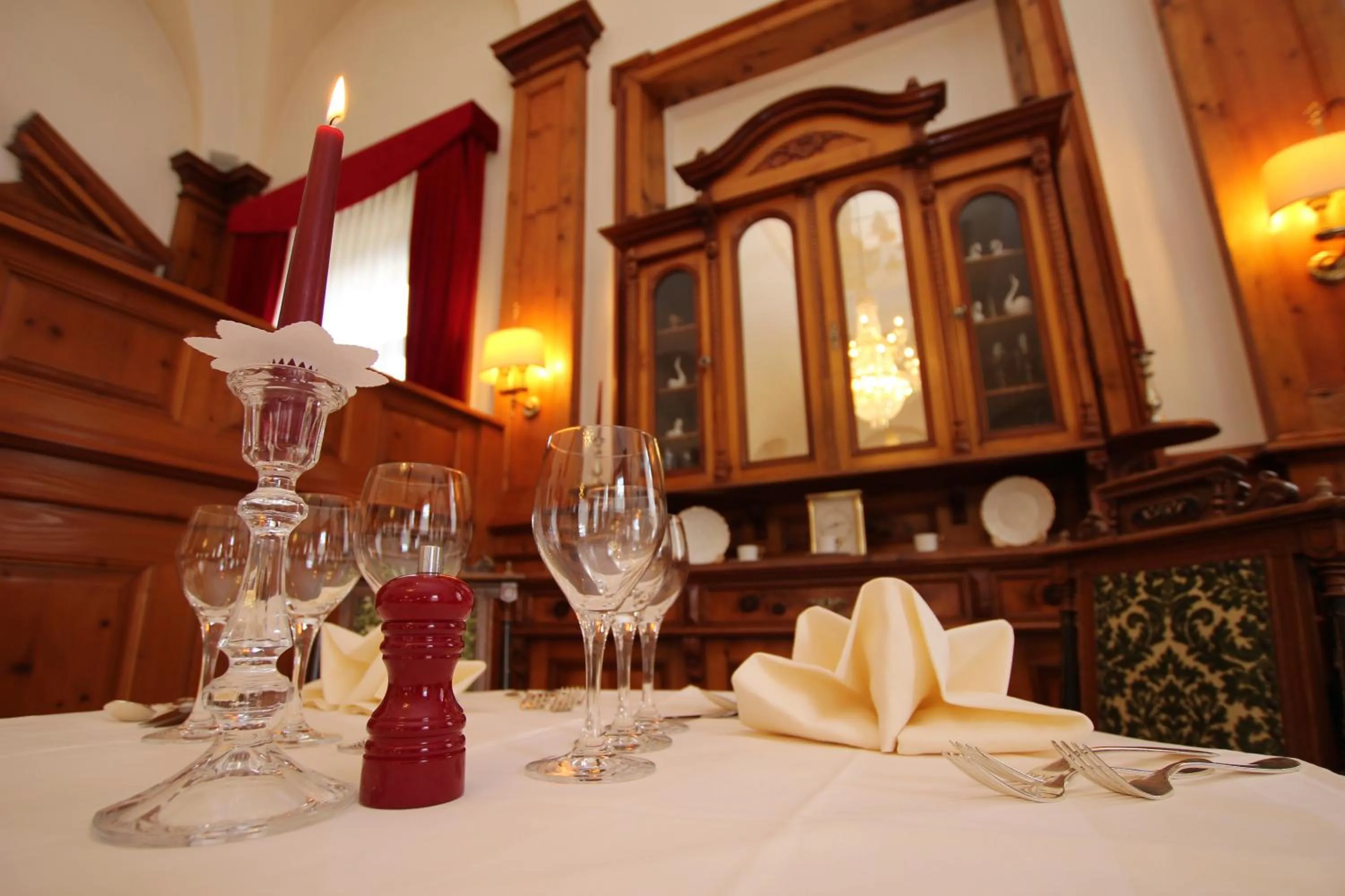 Restaurant/places to eat in Hotel Schweizerhof Sta Maria