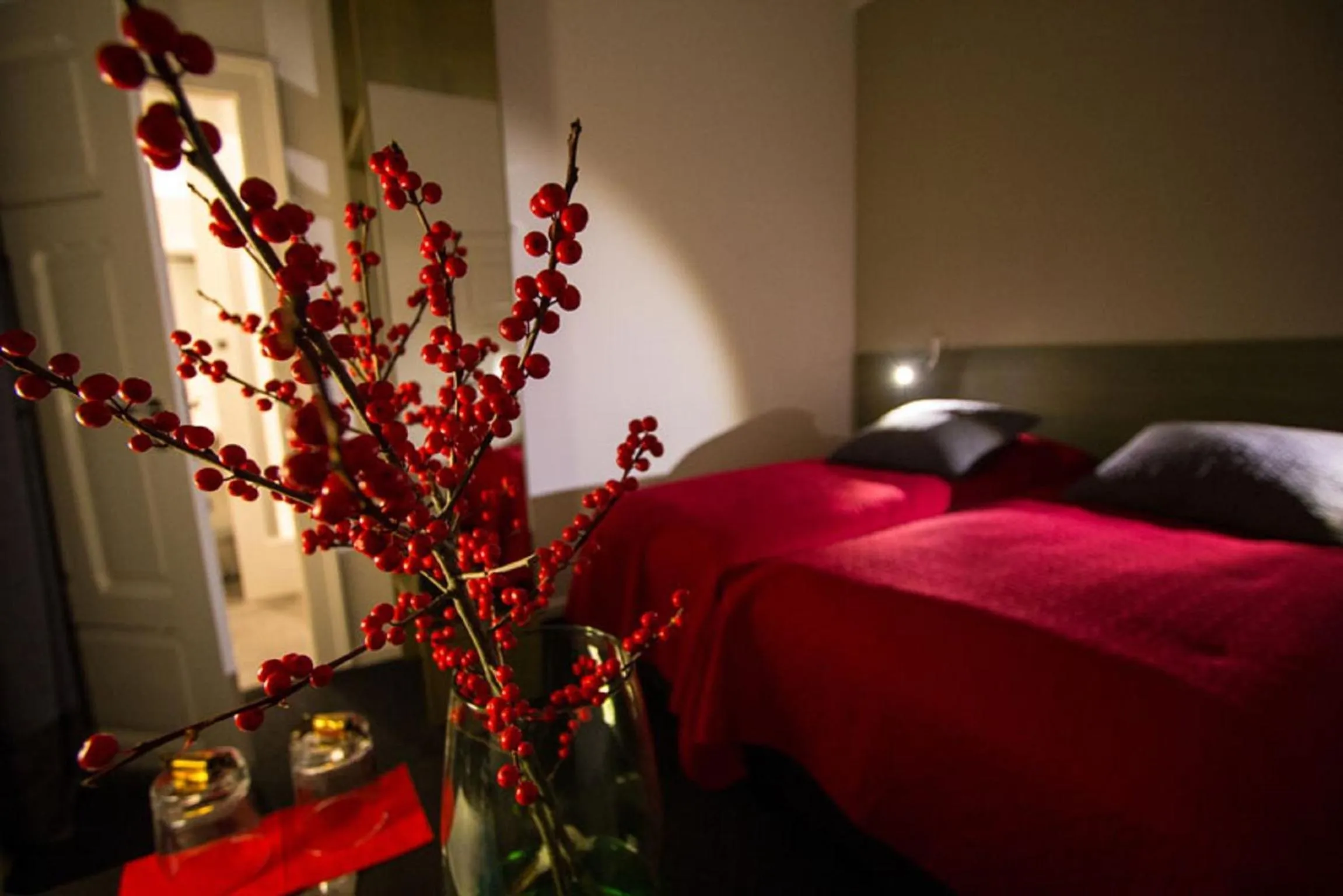 Bed in 1891 Hildesheim Boutique Hotel