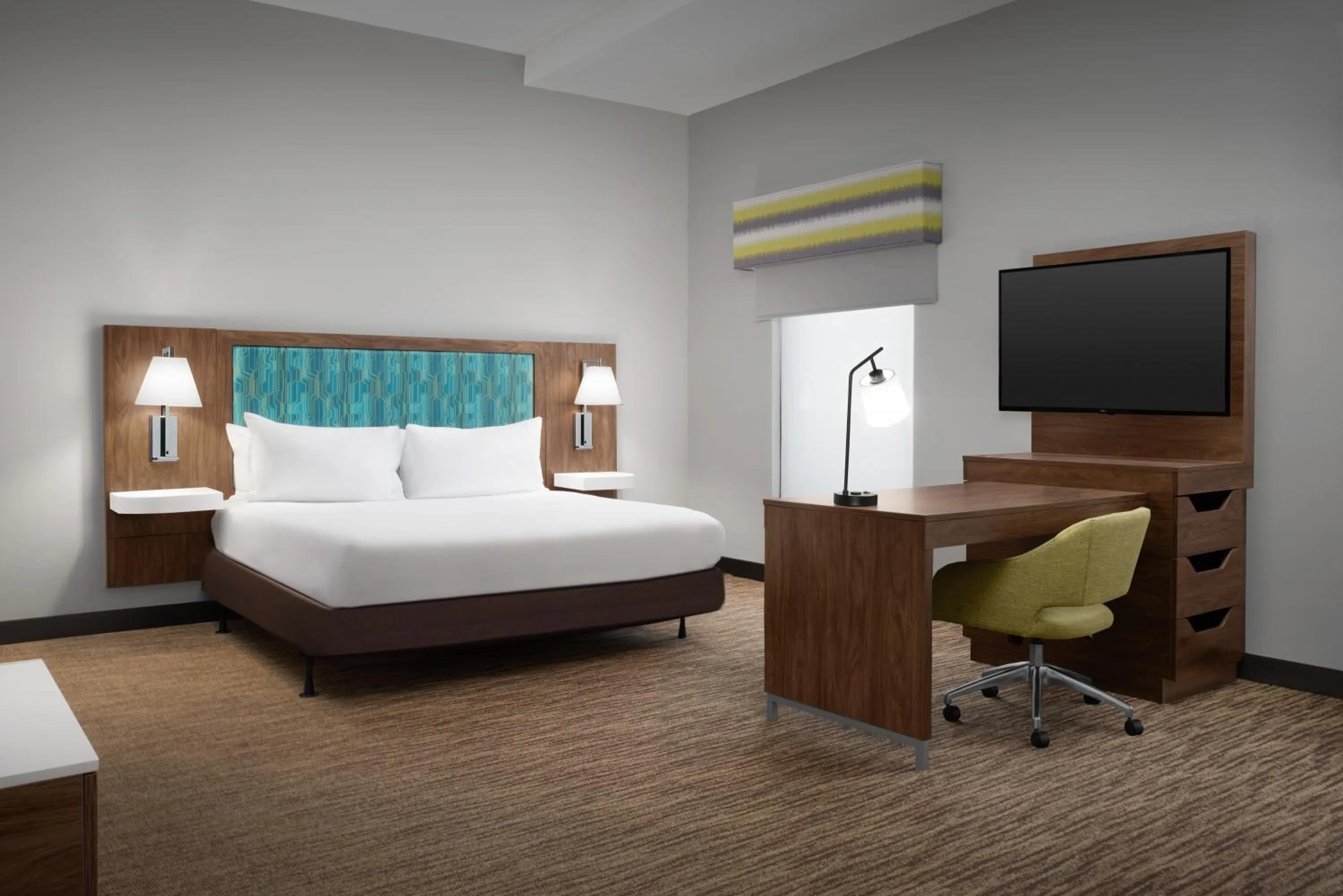 Bedroom, Bed in Hampton Inn & Suites-Knoxville/North I-75
