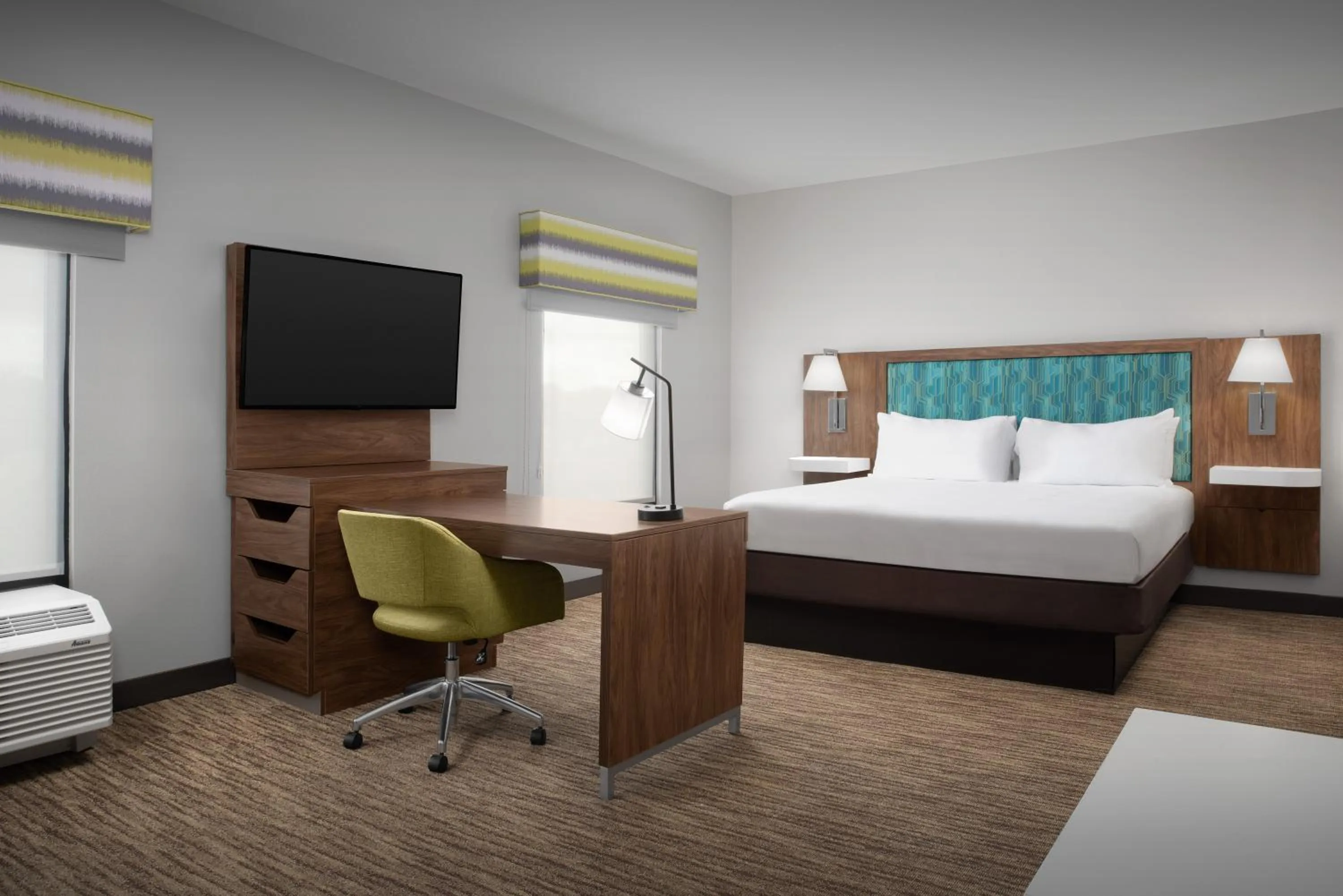 Bedroom, Bed in Hampton Inn & Suites-Knoxville/North I-75