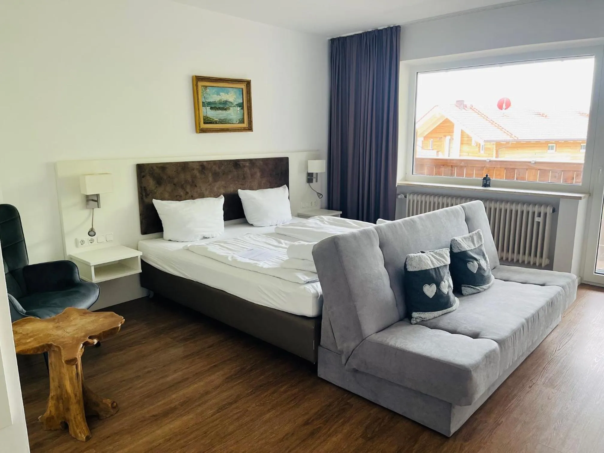 Bed in Hotel ChiemseePanorama