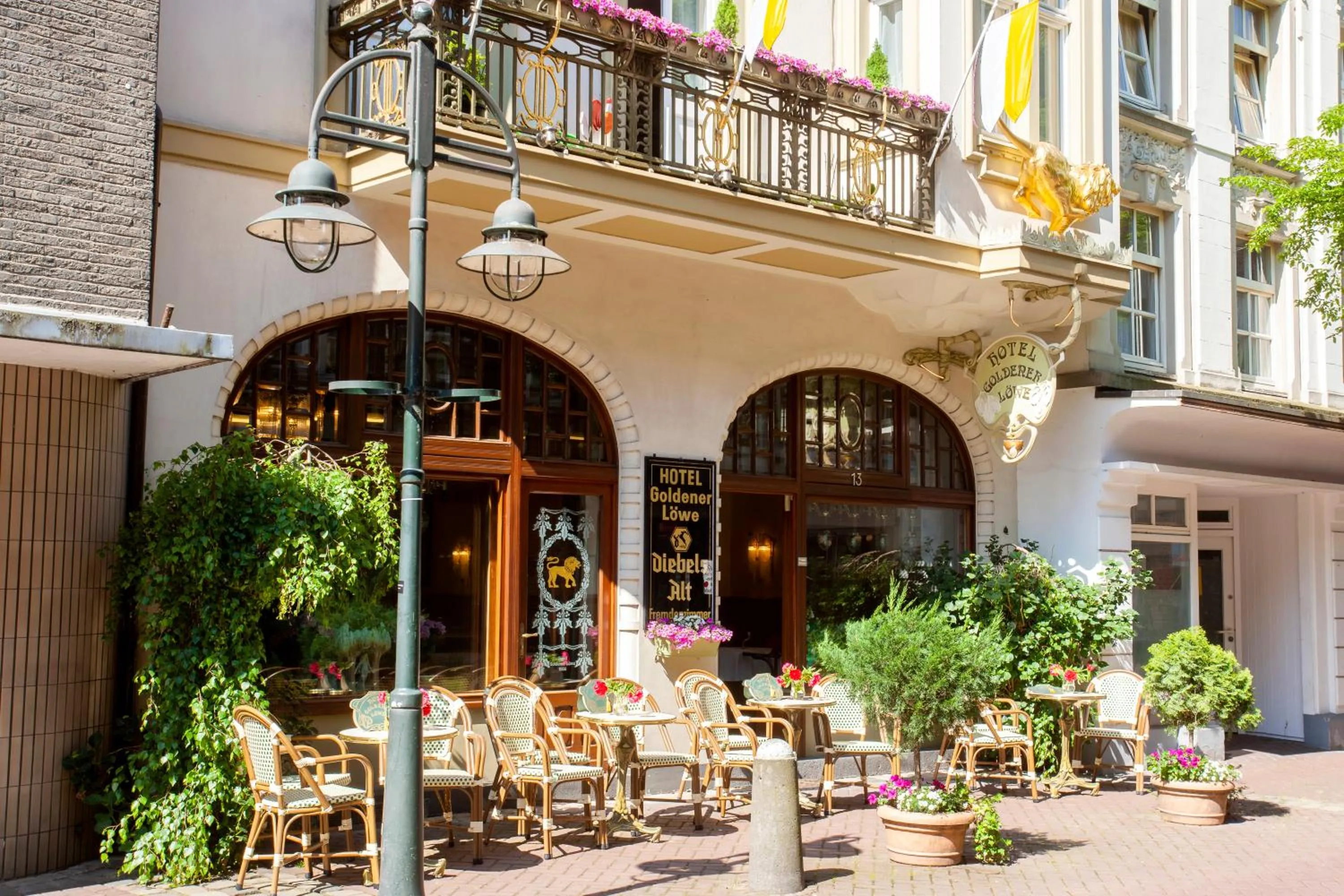 Property building in Hotel Goldener Löwe