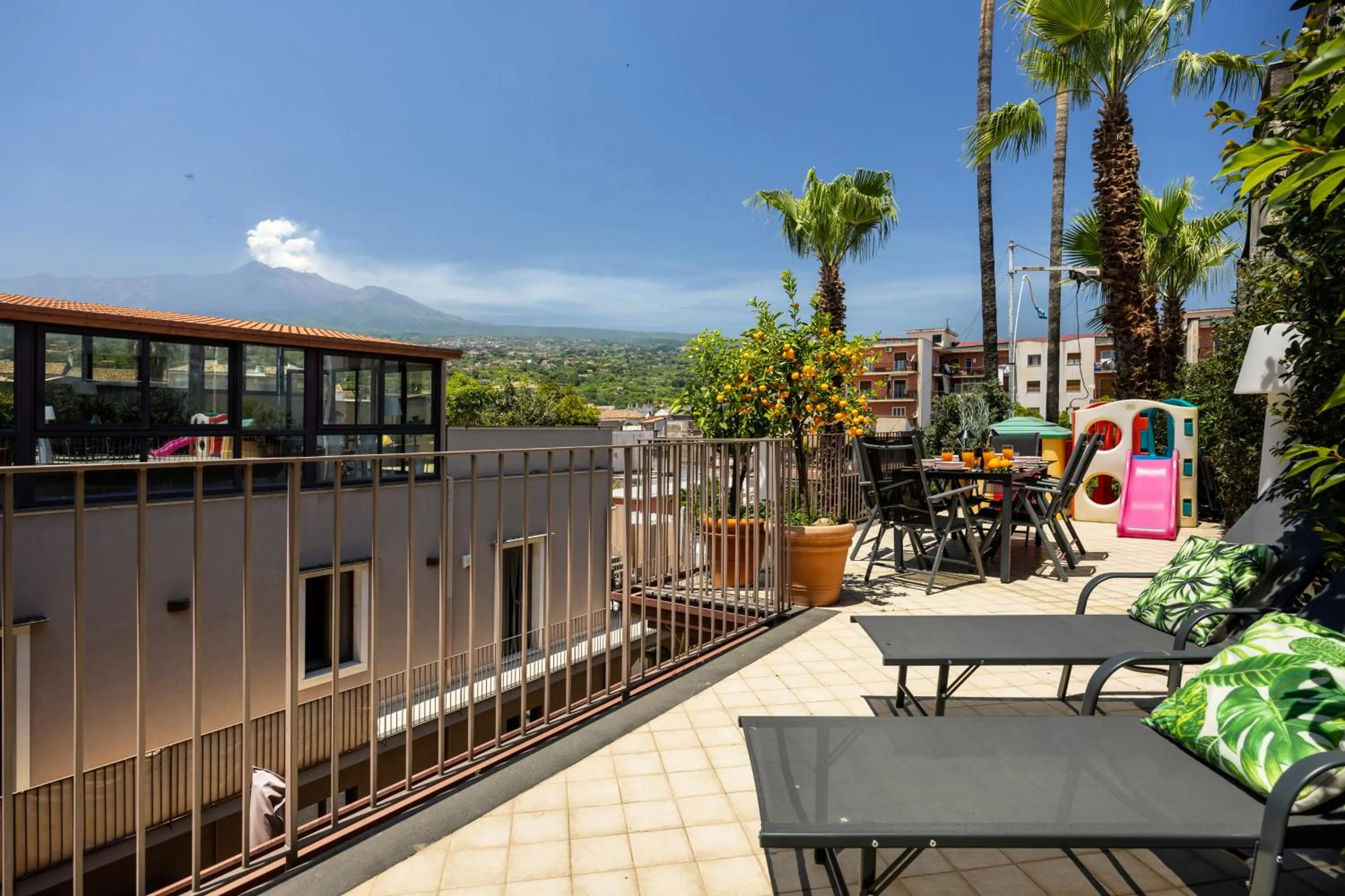 Natural landscape in Luxury Panoramic Loft with heated pool near Catania, Taormina, the Sea and Mount Etna by SicilianRelaxingHomes