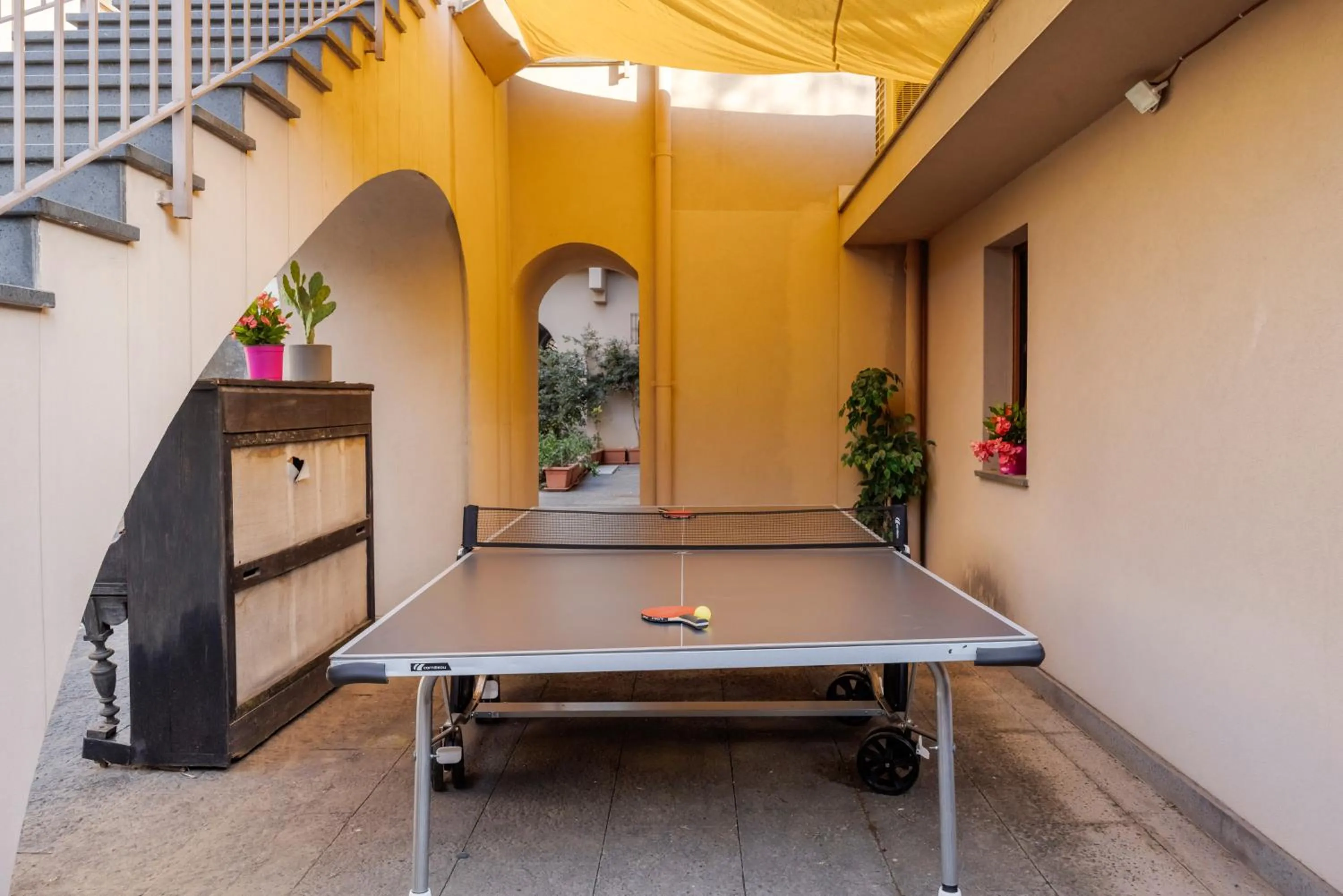 Table tennis in Luxury Panoramic Loft with heated pool near Catania, Taormina, the Sea and Mount Etna by SicilianRelaxingHomes