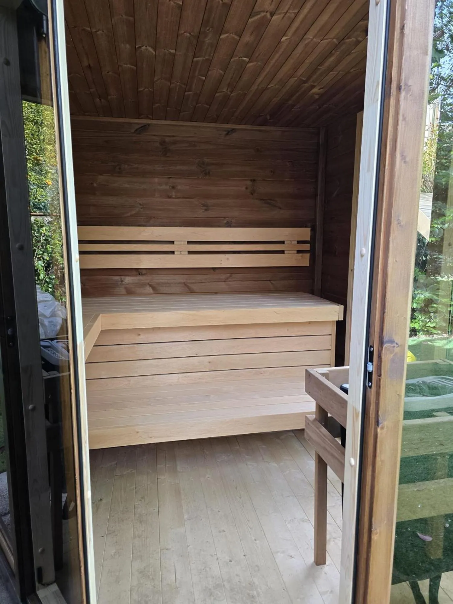 Sauna in Luxury Panoramic Loft with heated pool near Catania, Taormina, the Sea and Mount Etna by SicilianRelaxingHomes