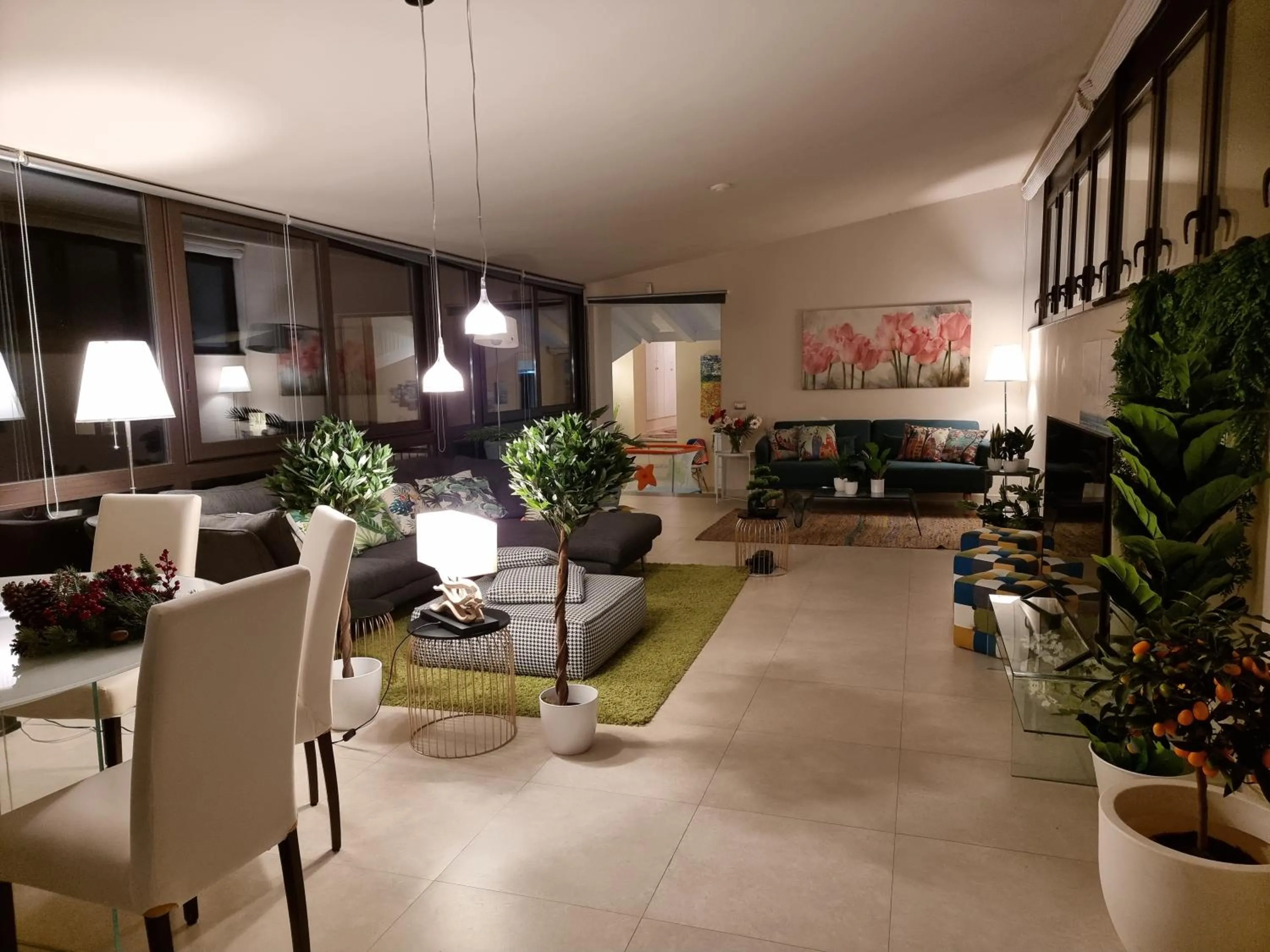 Living room in Luxury Panoramic Loft with heated pool near Catania, Taormina, the Sea and Mount Etna by SicilianRelaxingHomes