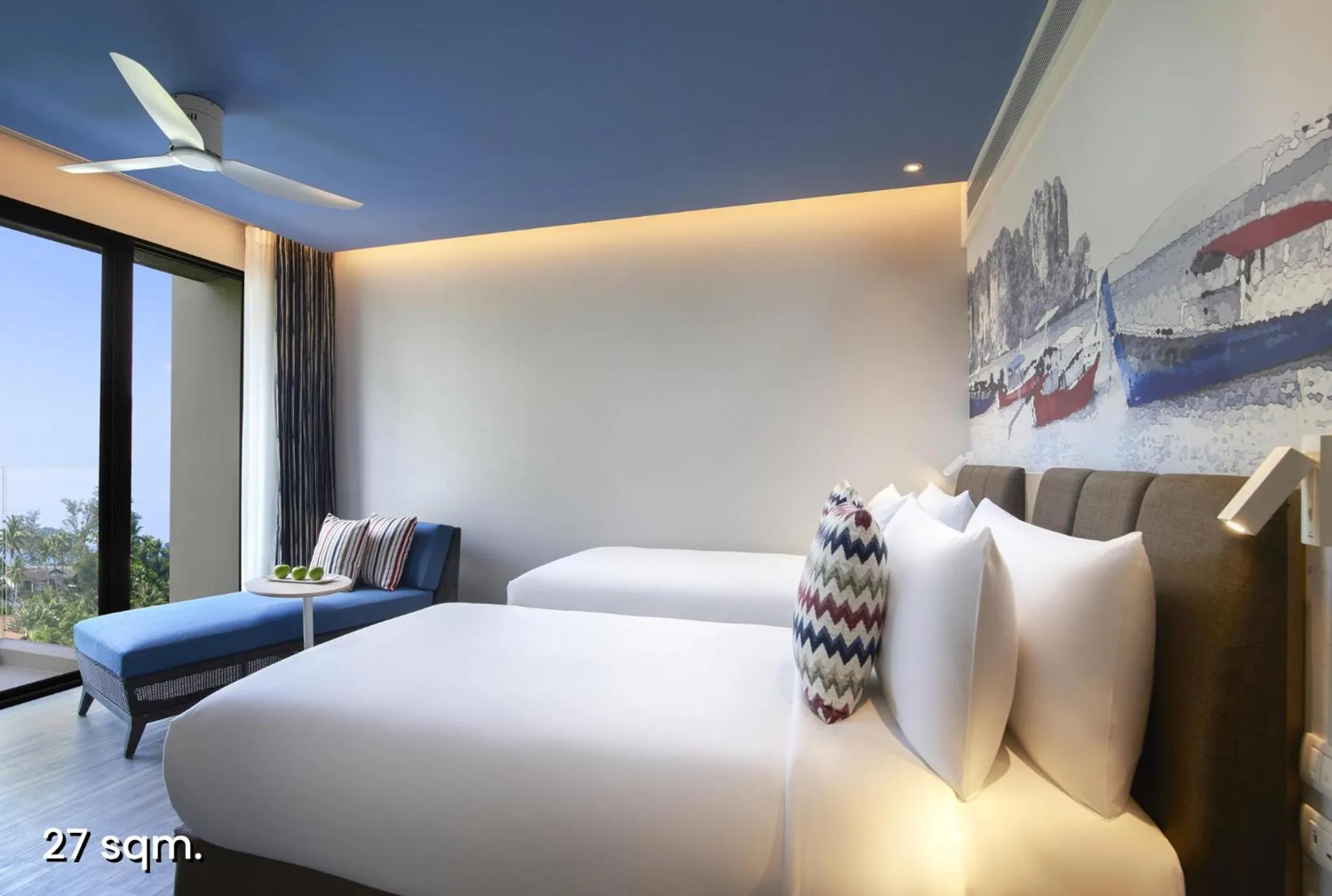 Bedroom, Bed in OZO Phuket