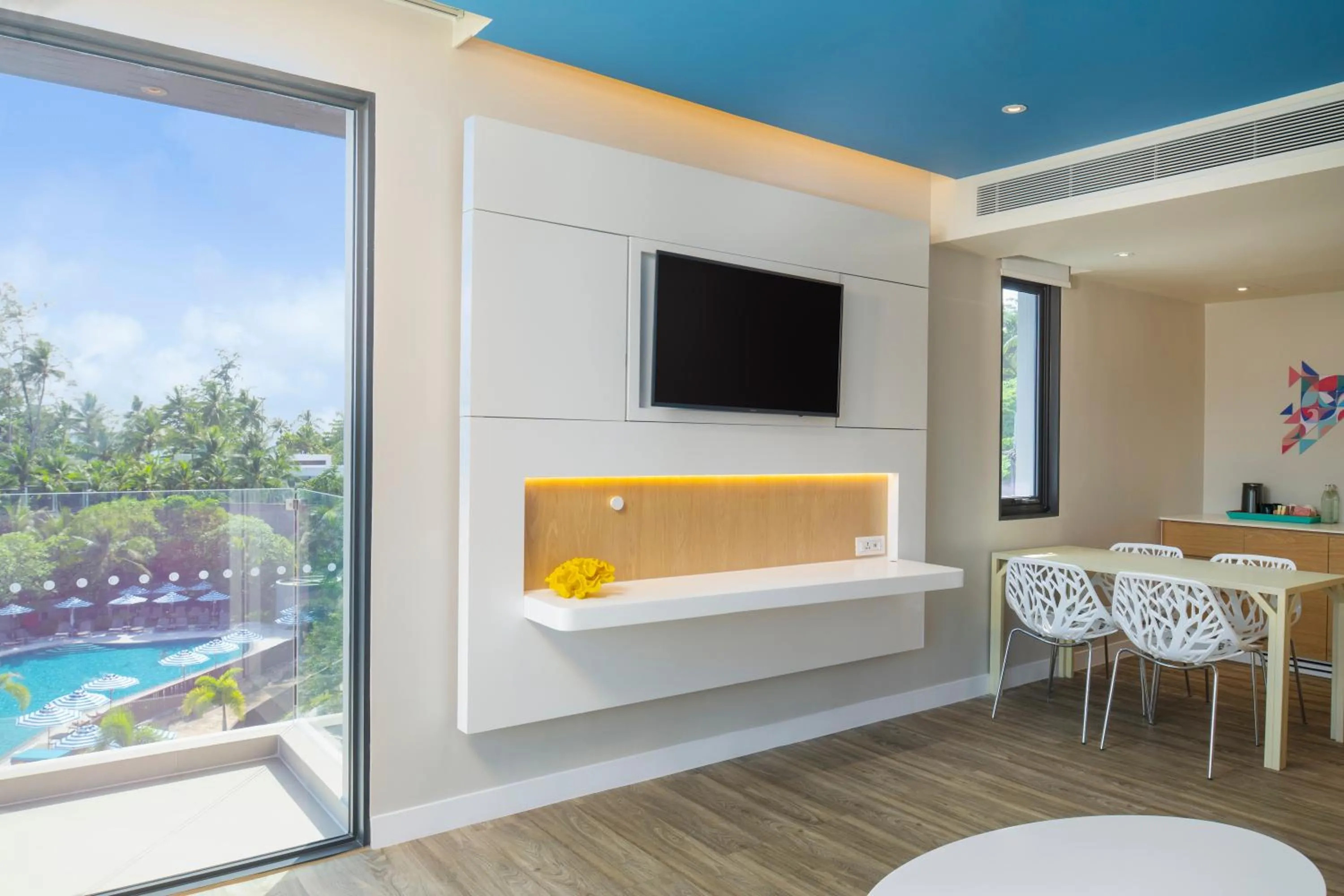 Pool view in OZO Phuket