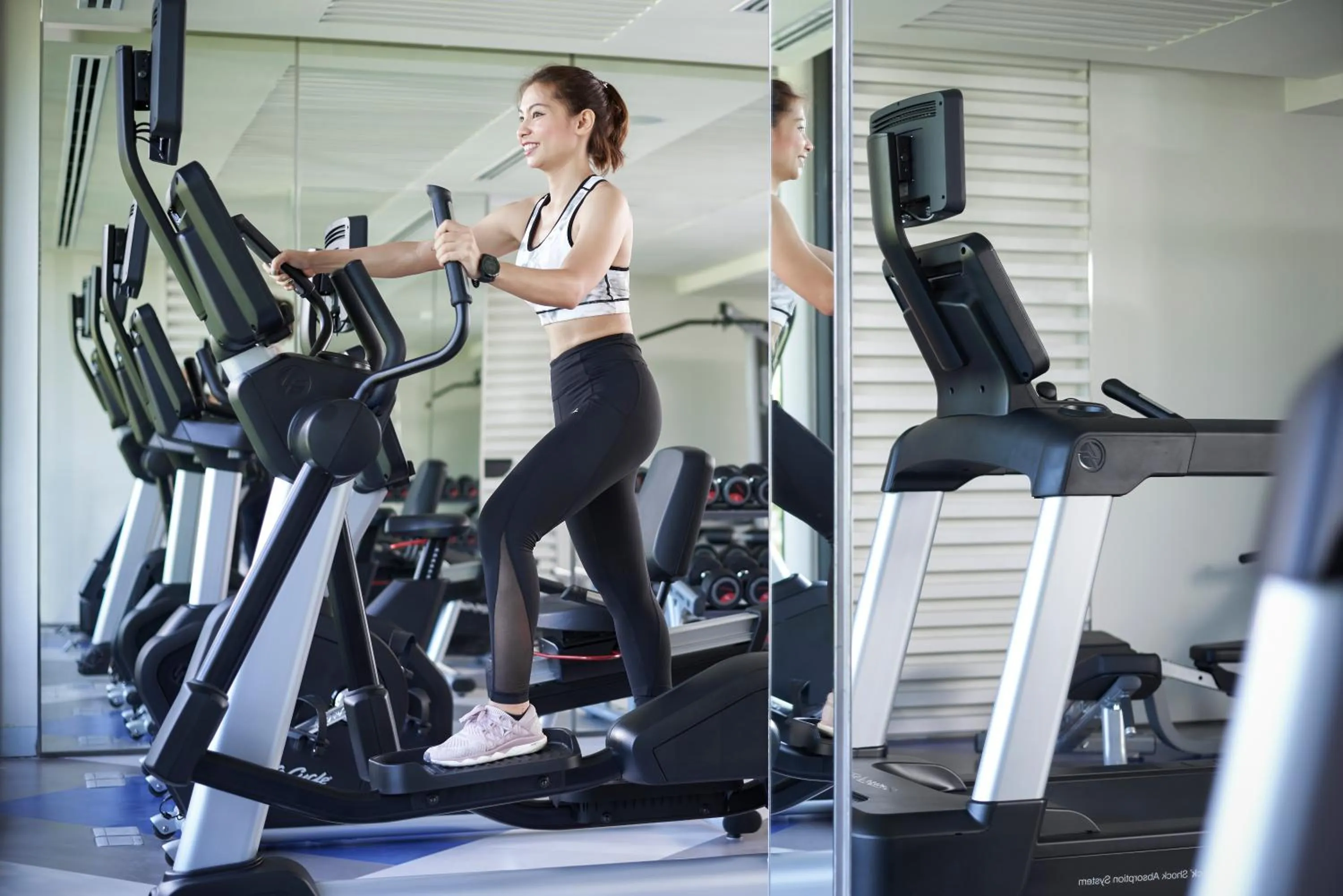 Fitness centre/facilities in OZO Phuket
